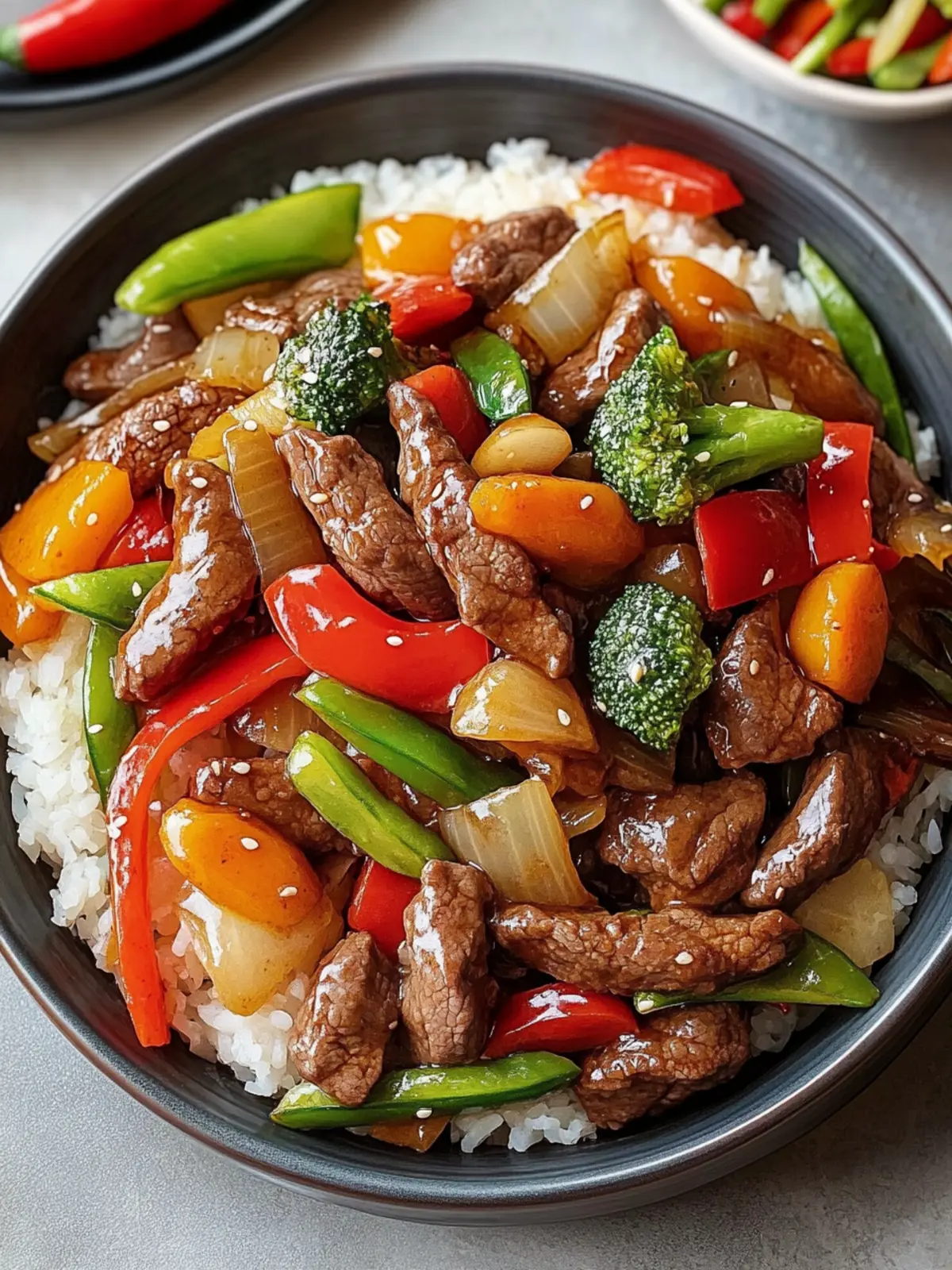 Tenderized Beef and Vegetable Stir-Fry: Quick Healthy Bliss 2 Tenderized Beef and Vegetable Stir-Fry