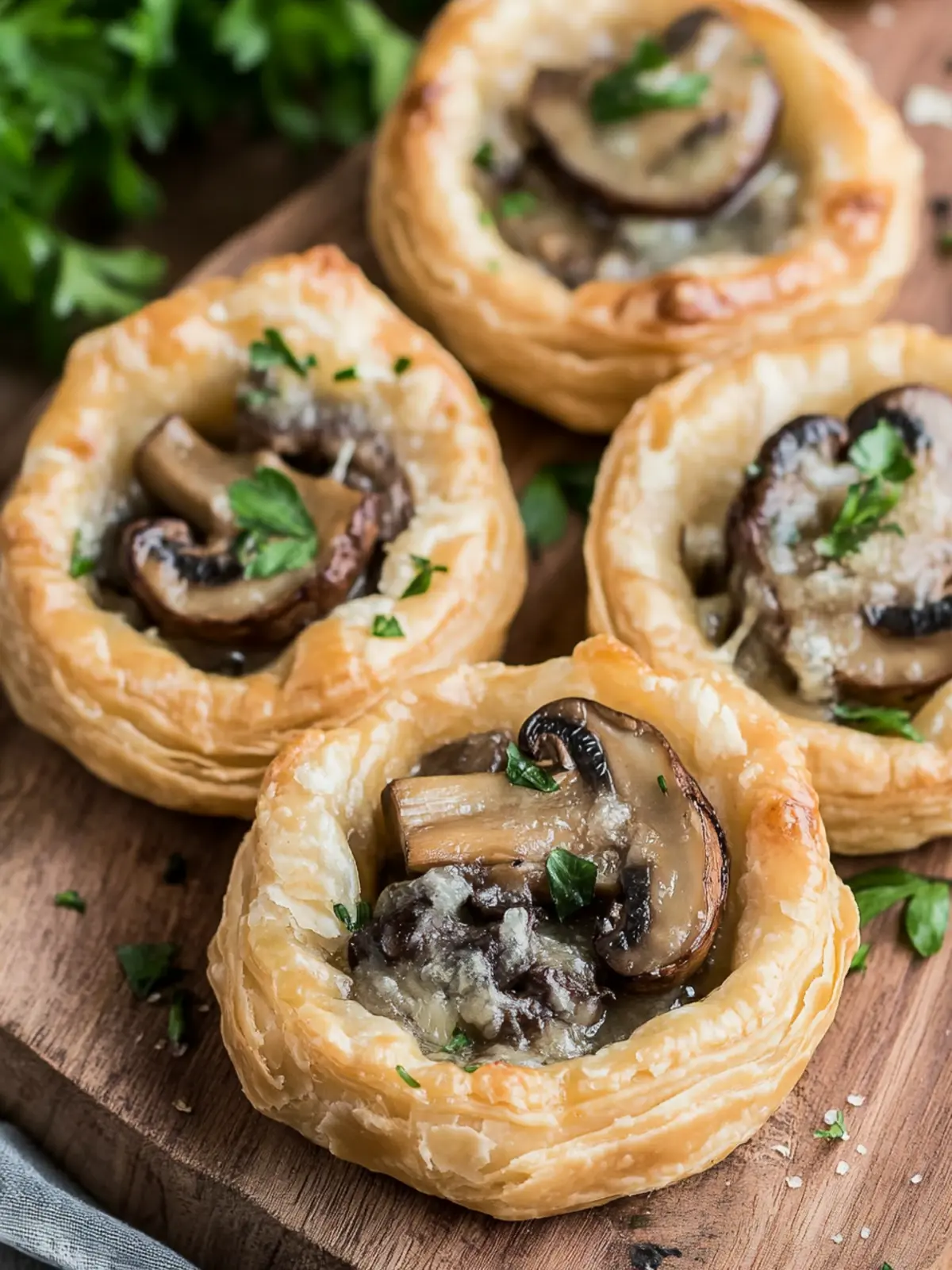 Mushroom Puff Pastry Appetizers Your Guests Will Devour 4 Mushroom Puff Pastry Appetizers