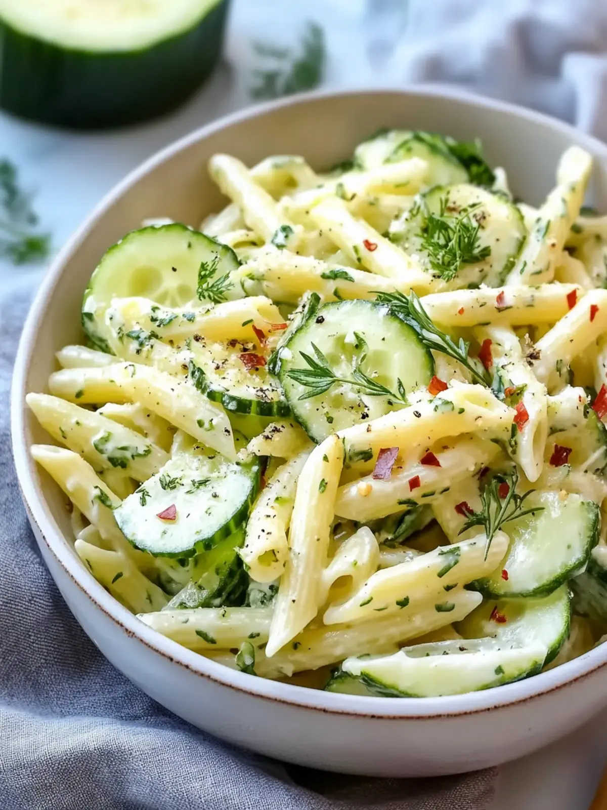 Quick and Tasty Healthy Cucumber Pasta Salad for Summer Fun 3 Healthy Cucumber Pasta Salad