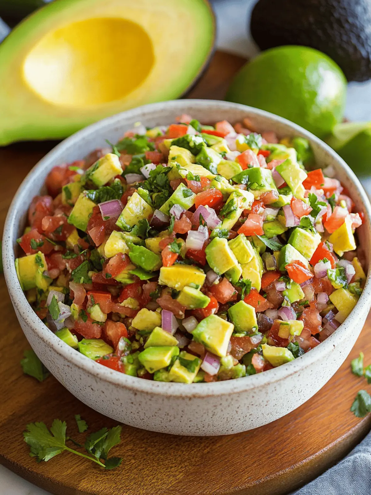 Fresh Avocado Salsa: A Flavorful Twist for Your Next Party 3 Avocado Salsa