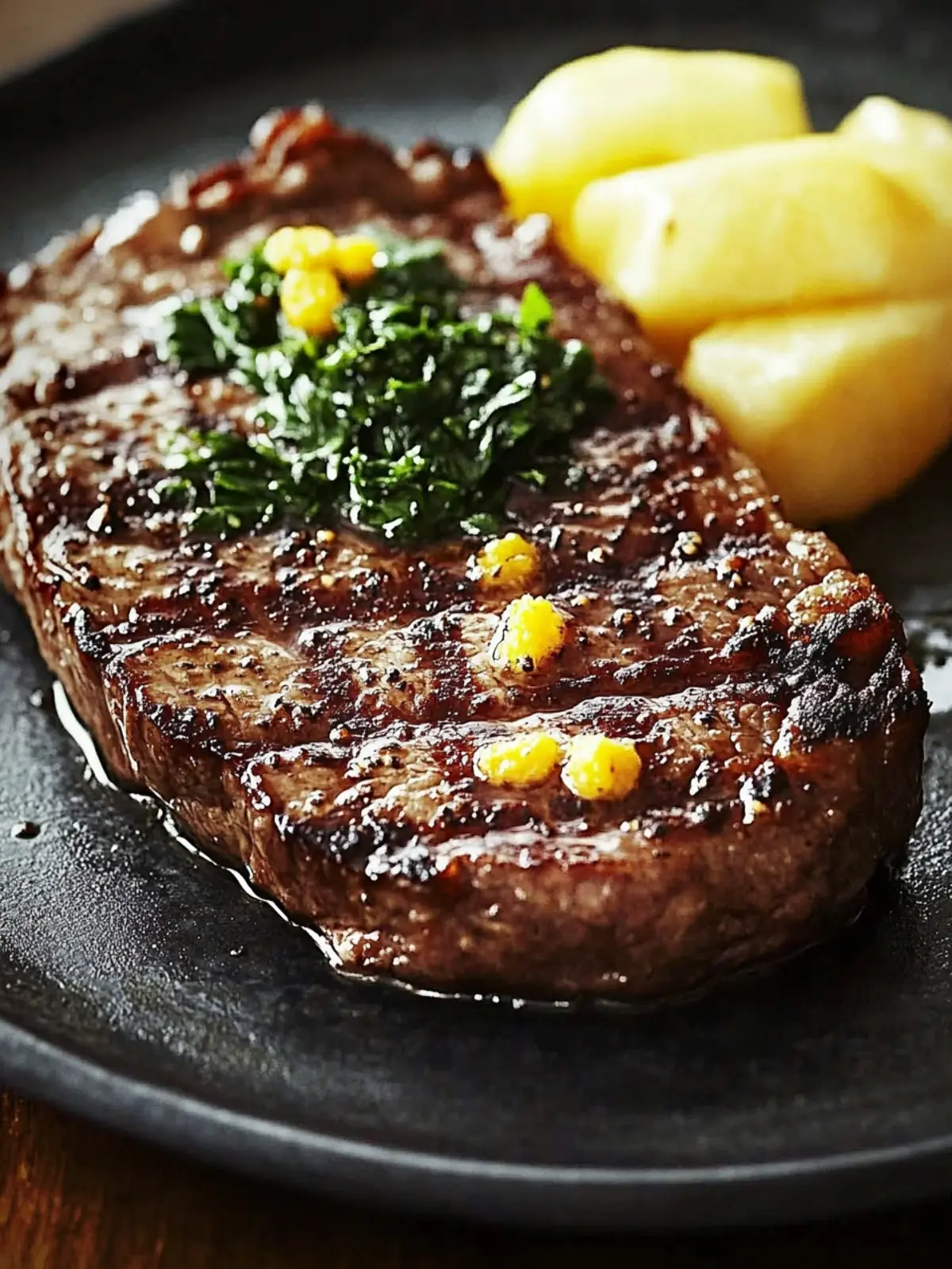 Butter-Basted Rib-Eye Steak: Elevate Your Home Dining Experience 4 Butter-Basted Rib-Eye Steak
