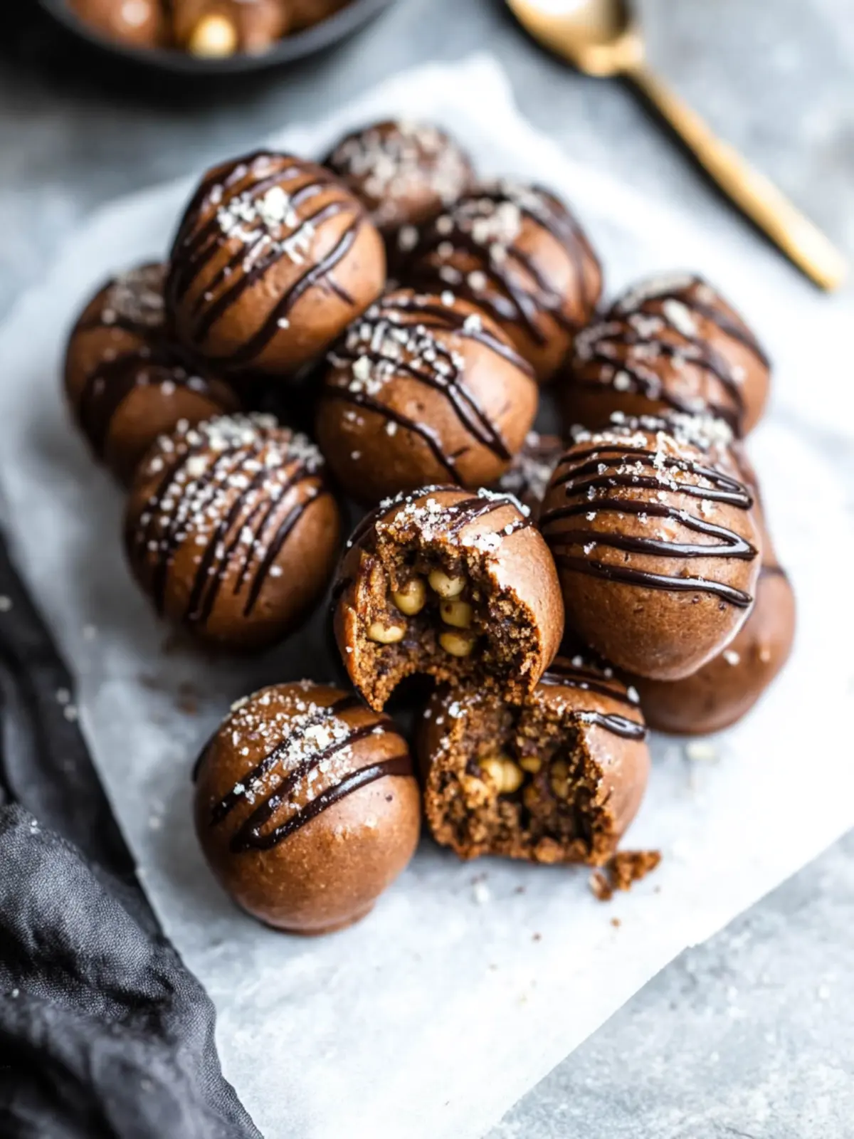 Vegan Chickpea Gingerbread Buckeyes for Guilt-Free Indulgence 4 Vegan Chickpea Gingerbread Buckeyes