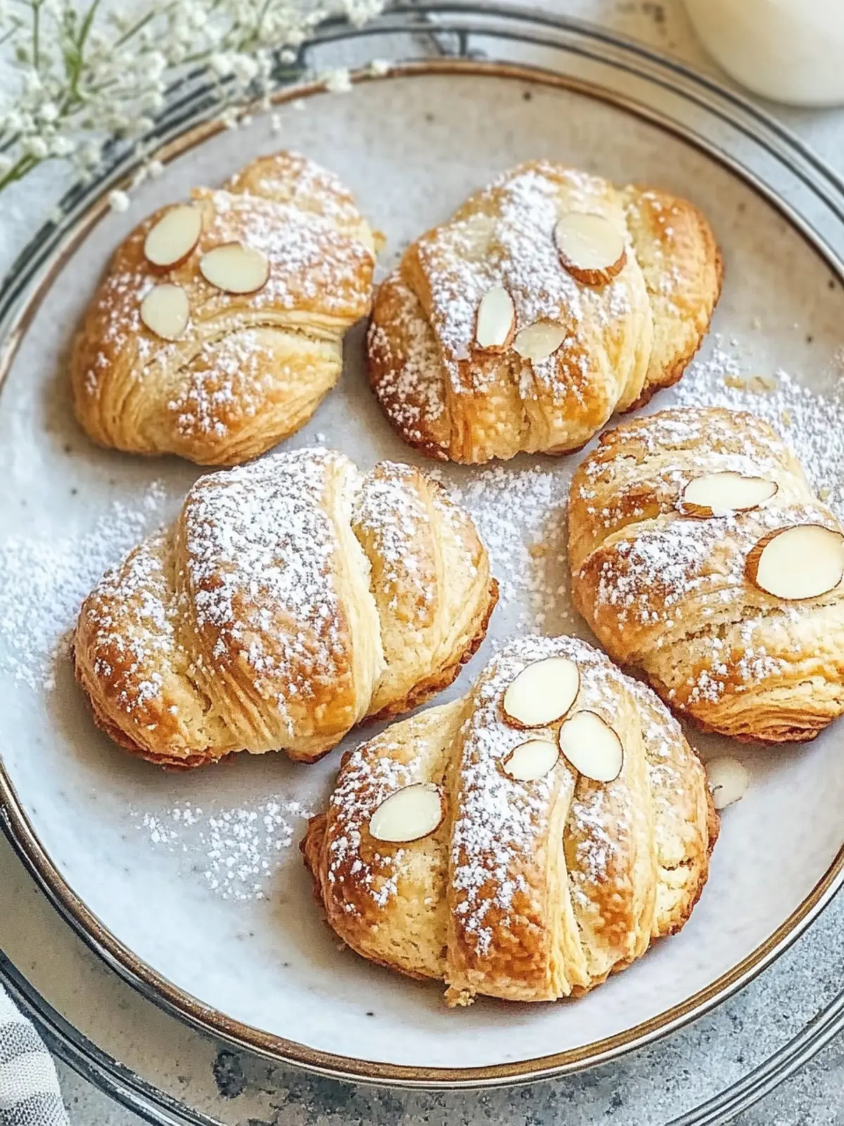 Delicious Almond Croissant Cookies You ll Crave Every Day 3 Almond Croissant Cookies