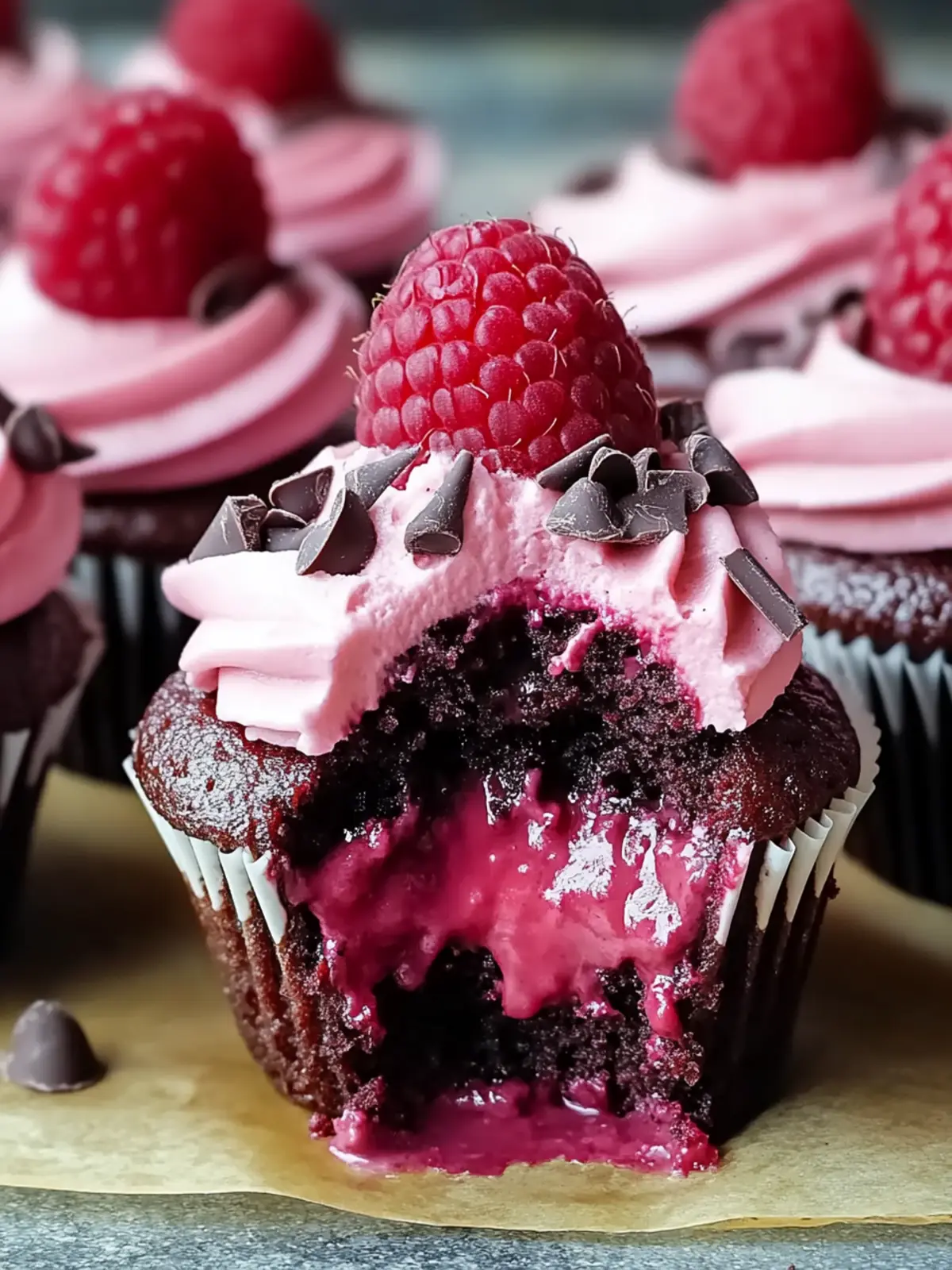 Decadent Raspberry Chocolate Lava Cupcakes You ll Adore Today 3 Decadent Raspberry Chocolate Lava Cupcakes You ll Adore