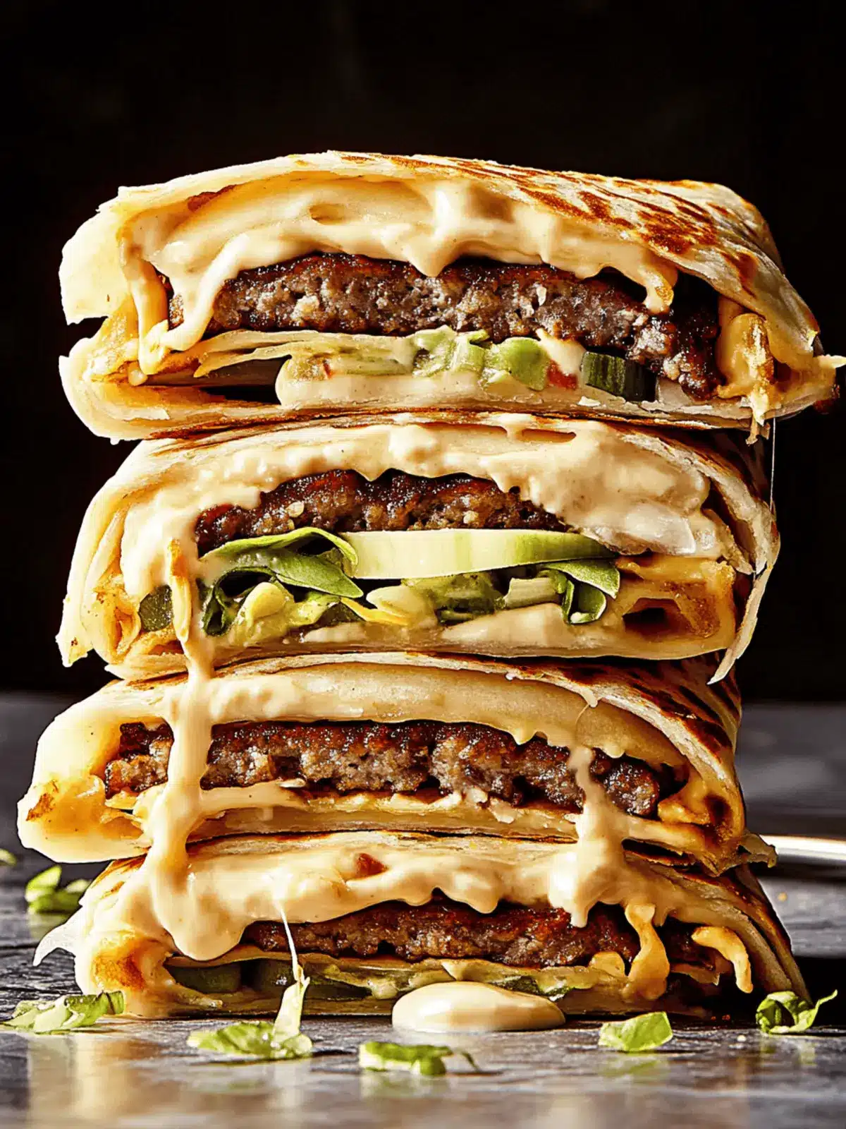Big Mac Crunchwrap: A Fun Twist on Fast Food Favorites 2 Big Mac Crunchwrap