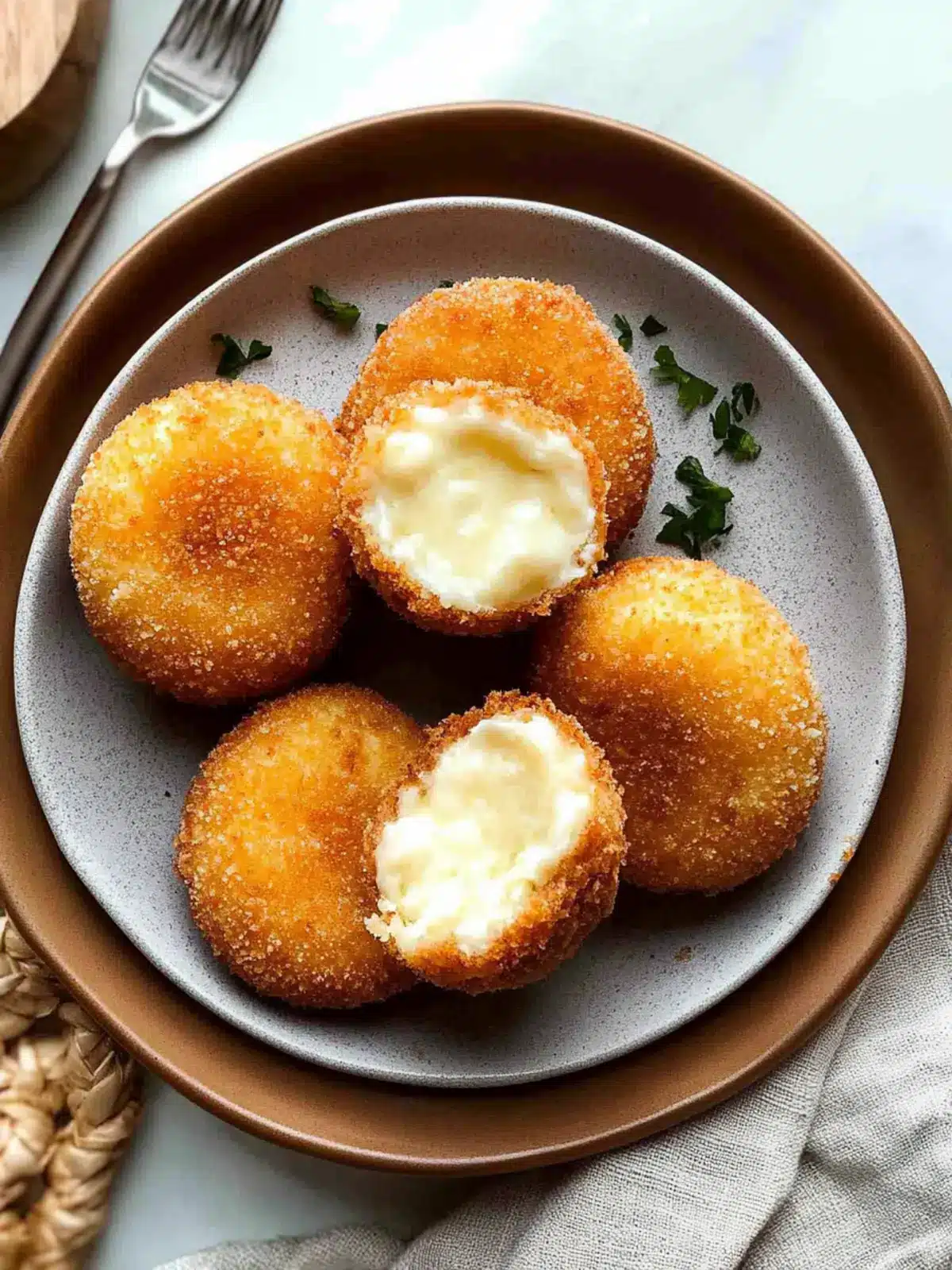 Melt-In-Your-Mouth Cheese Croquettes for Ultimate Comfort 2 Cheese Croquettes