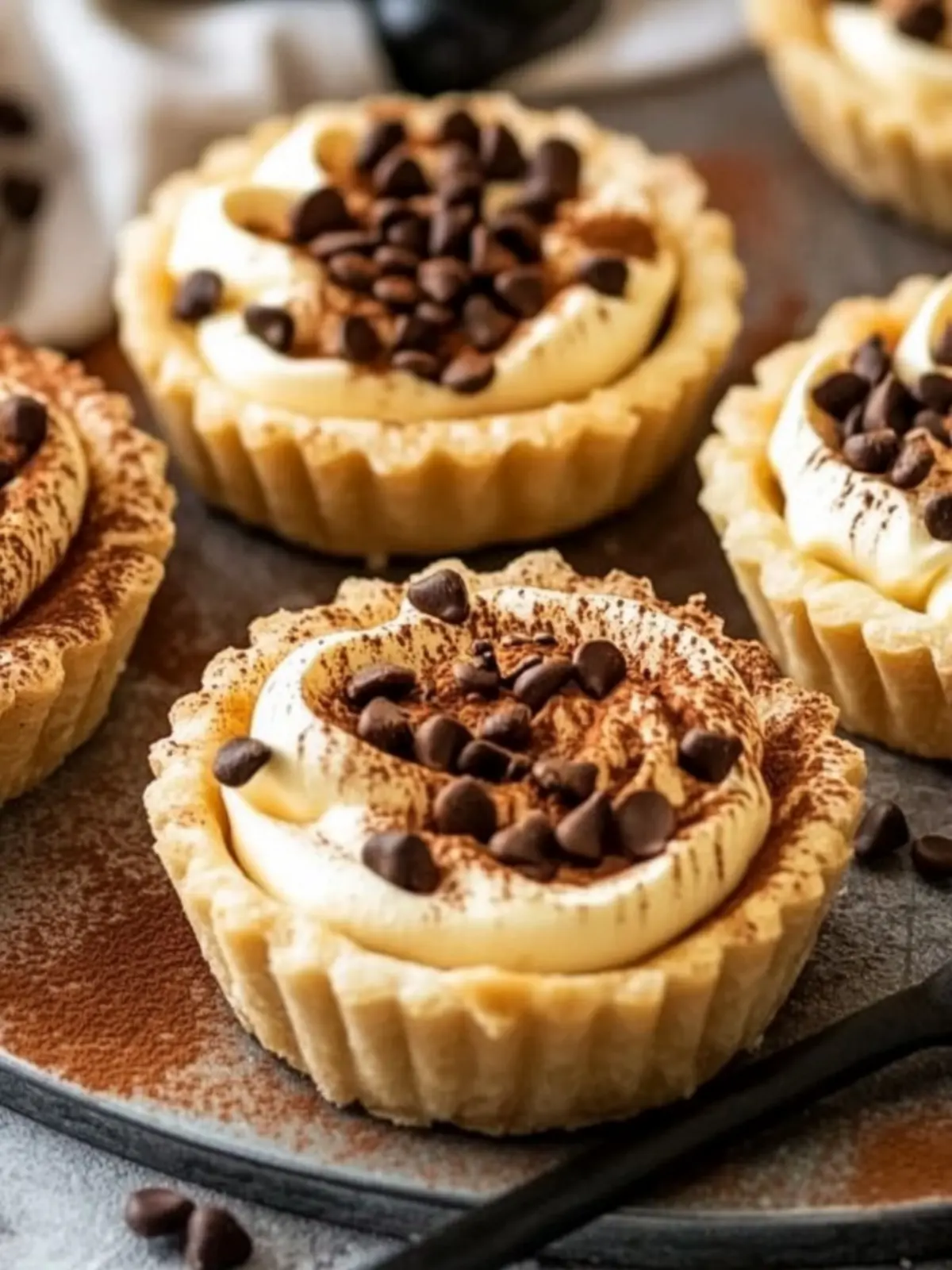 Tiramisu Tartlets: Bite-Sized Bliss with Coffee & Cream 3 Tiramisu Tartlets