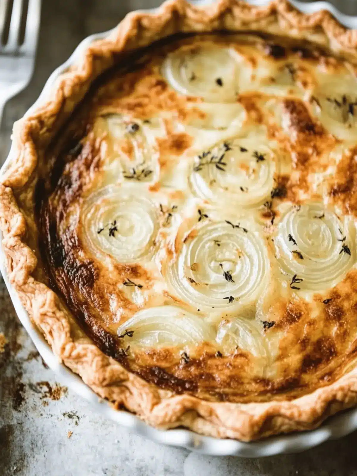 Delicious Vidalia Onion Pie: Easy, Irresistible Vegetarian Treat 4 Vidalia Onion Pie