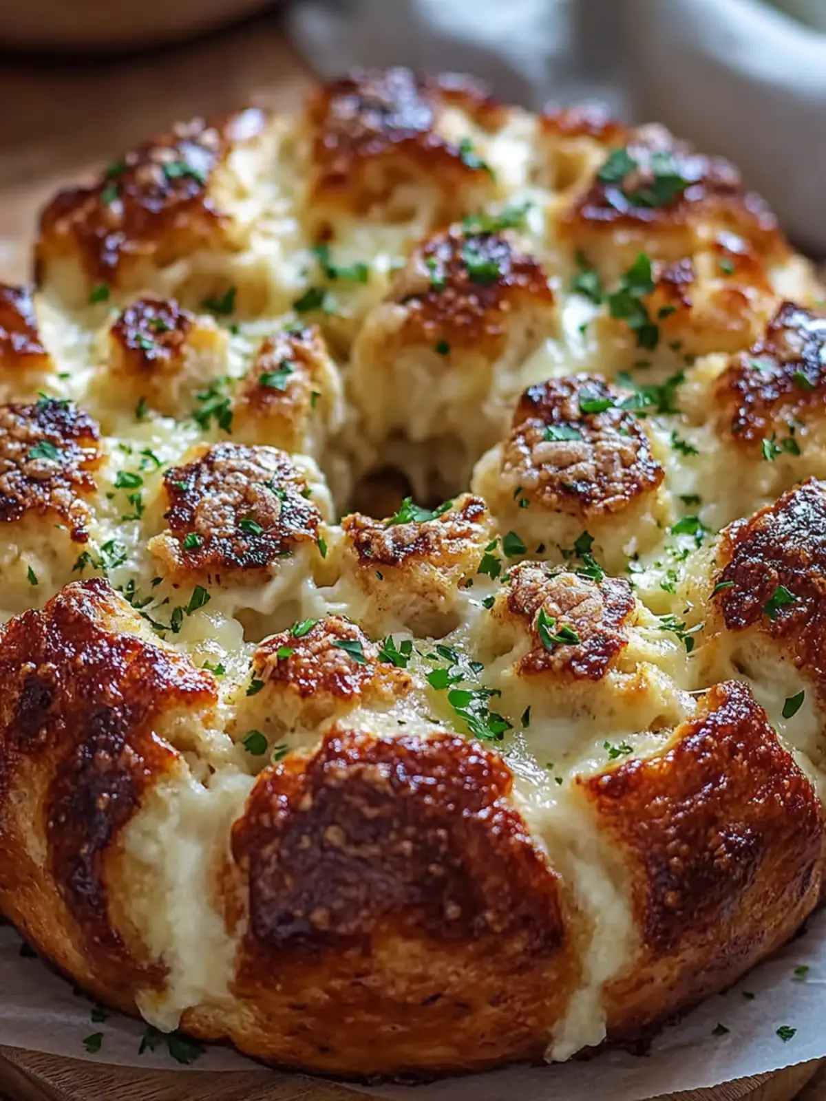 Irresistible Chicken Alfredo Monkey Bread for Cozy Nights 2 Chicken Alfredo Monkey Bread