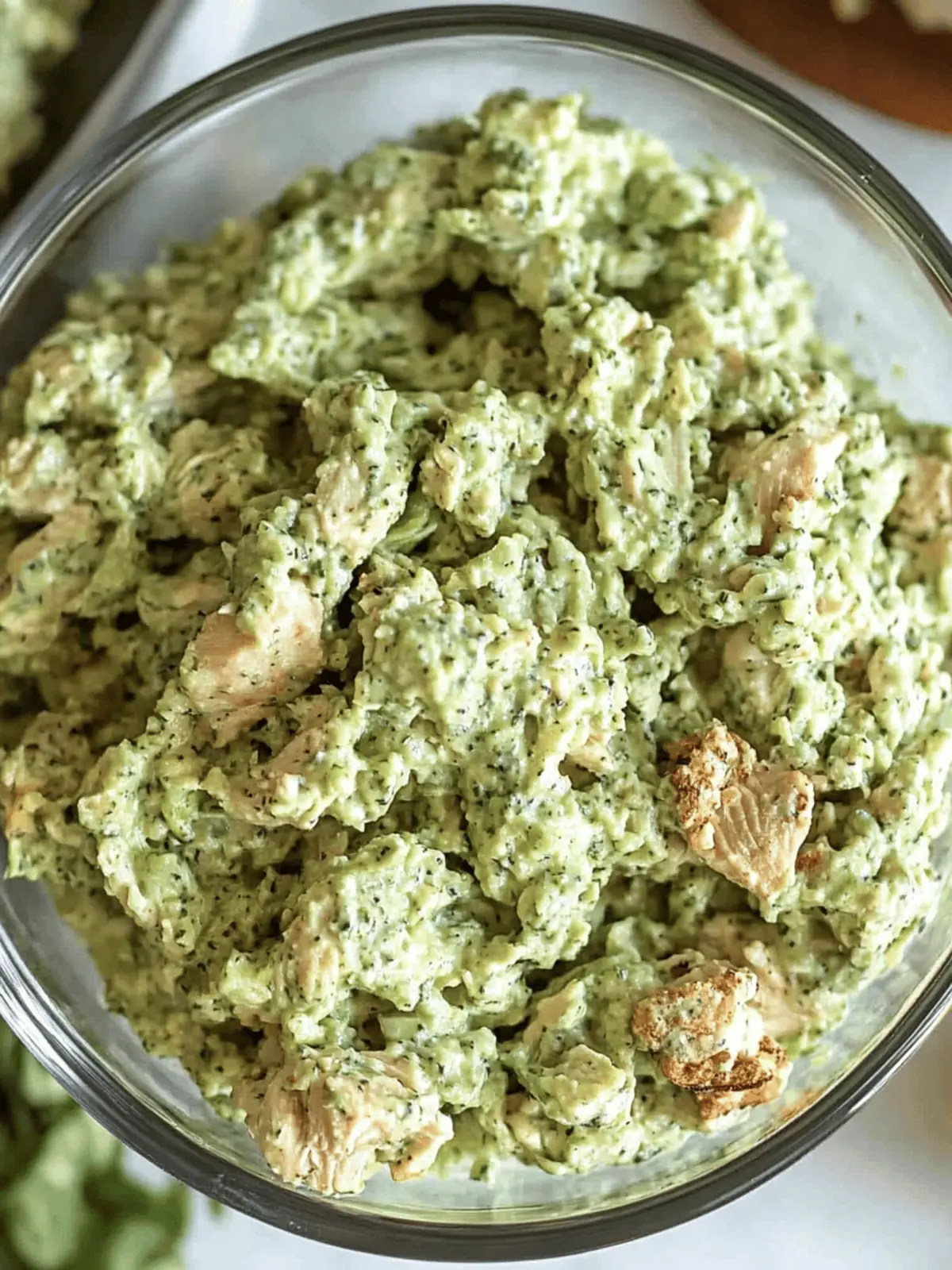 Healthy Green Goddess Chicken Salad Ready in 10 Minutes 4 Healthy Green Goddess Chicken Salad (High-Protein)