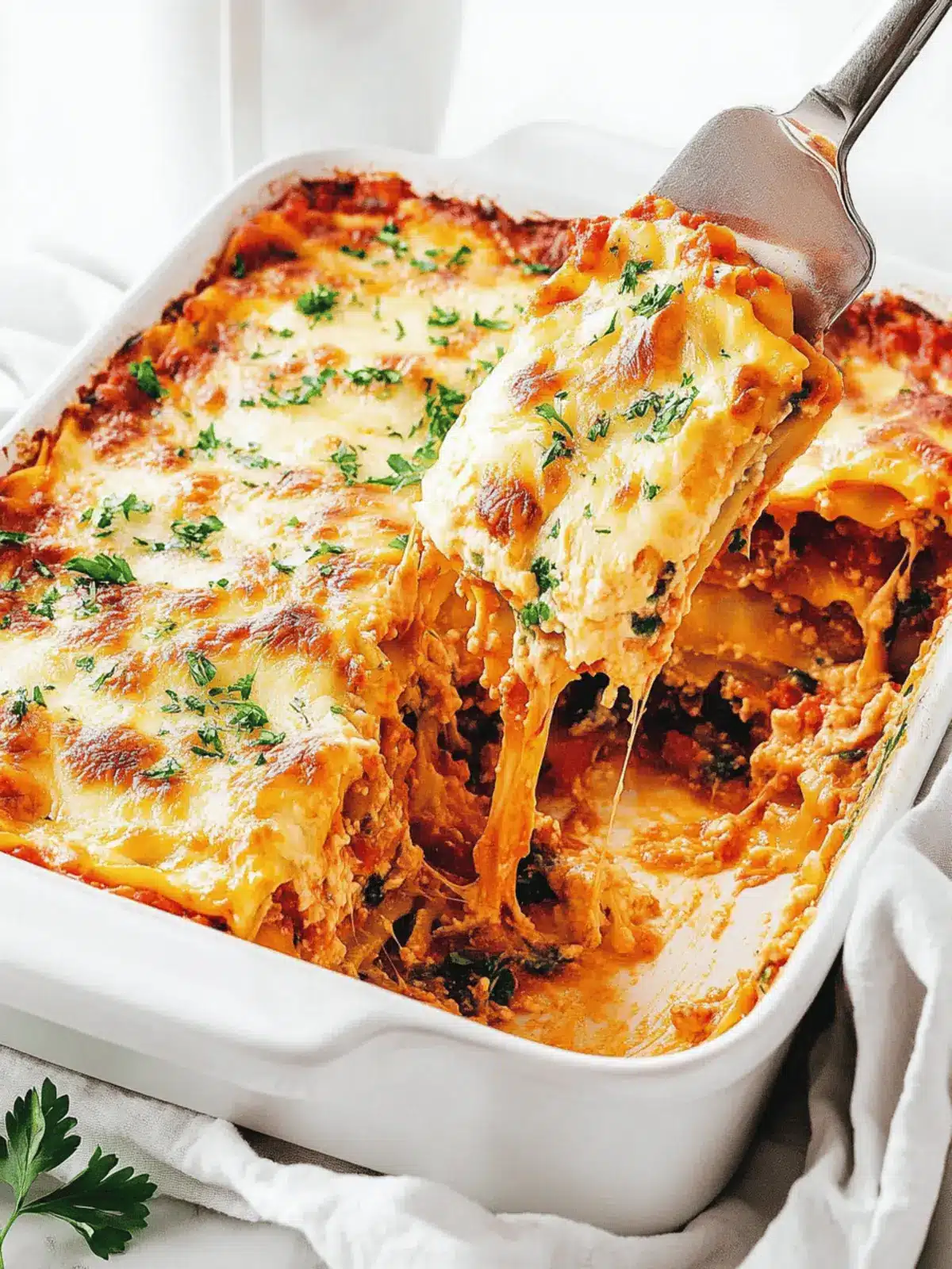 Savory Easy Vegetarian Lasagna Recipe (No Ricotta Twist) 4 Easy Vegetarian Lasagna Recipe (No Ricotta!)