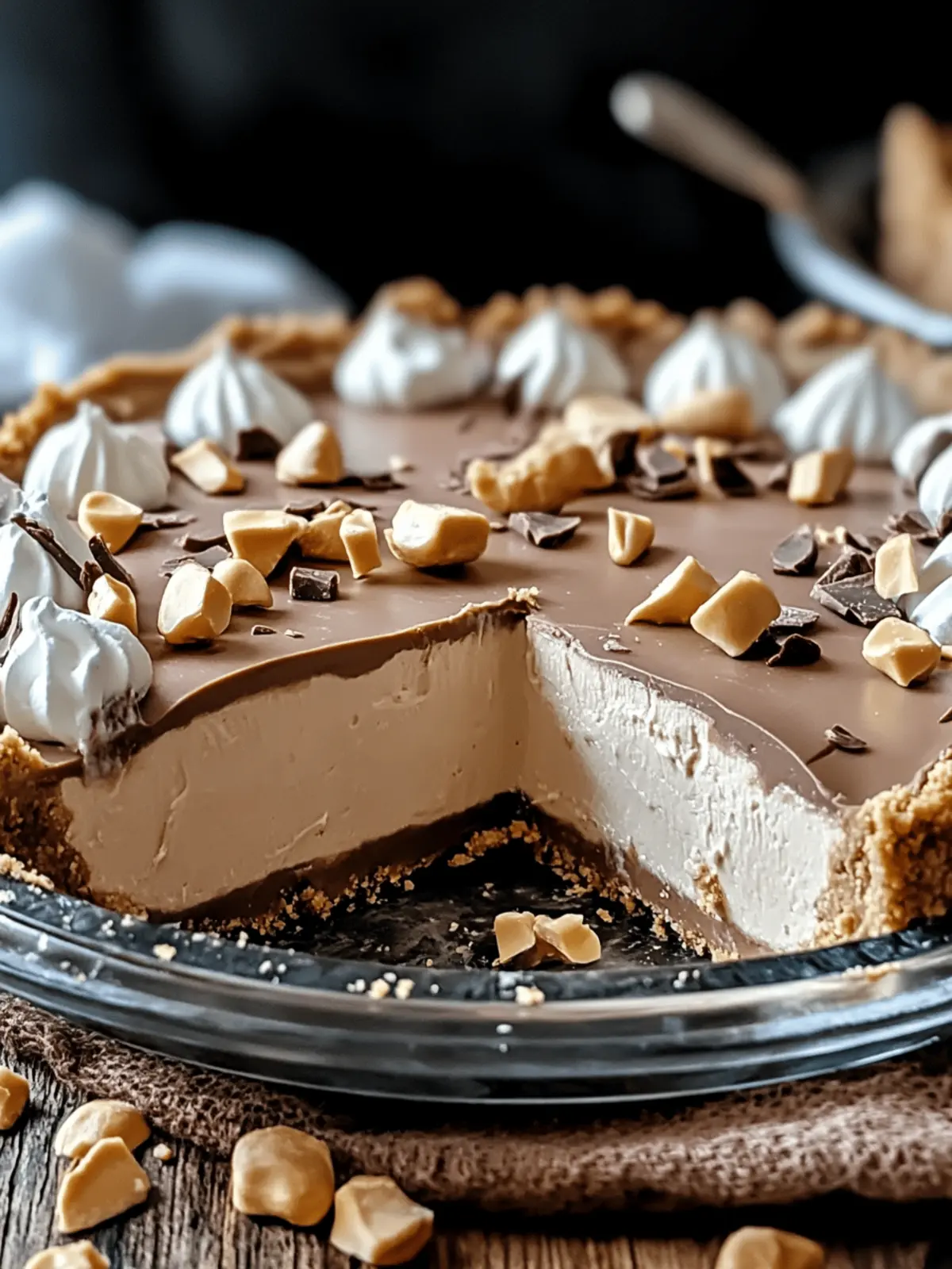 No-Bake Cream Cheese Peanut Butter Pie That Melts In Your Mouth 3 No-Bake Cream Cheese Peanut Butter Pie