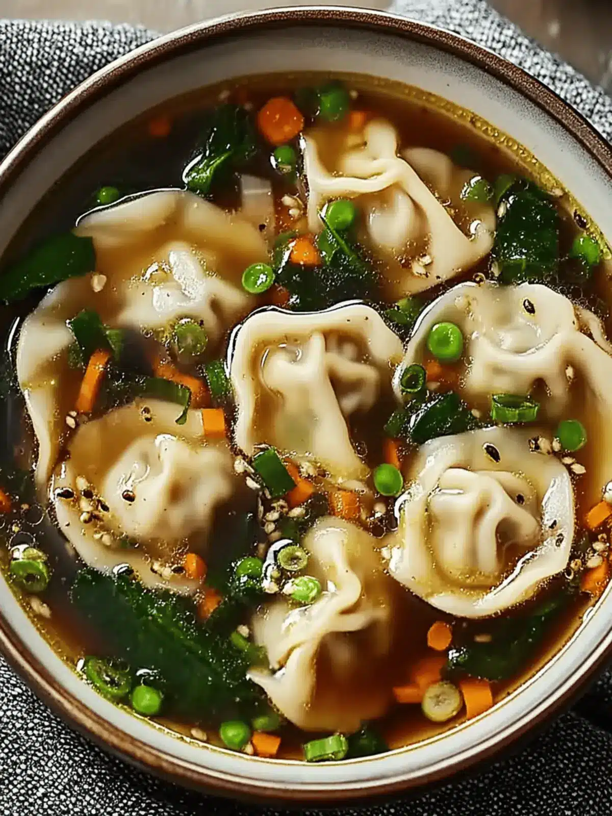 Savor the Comfort: Quick Potsticker Soup Recipe for Cozy Nights 3 Potsticker Soup