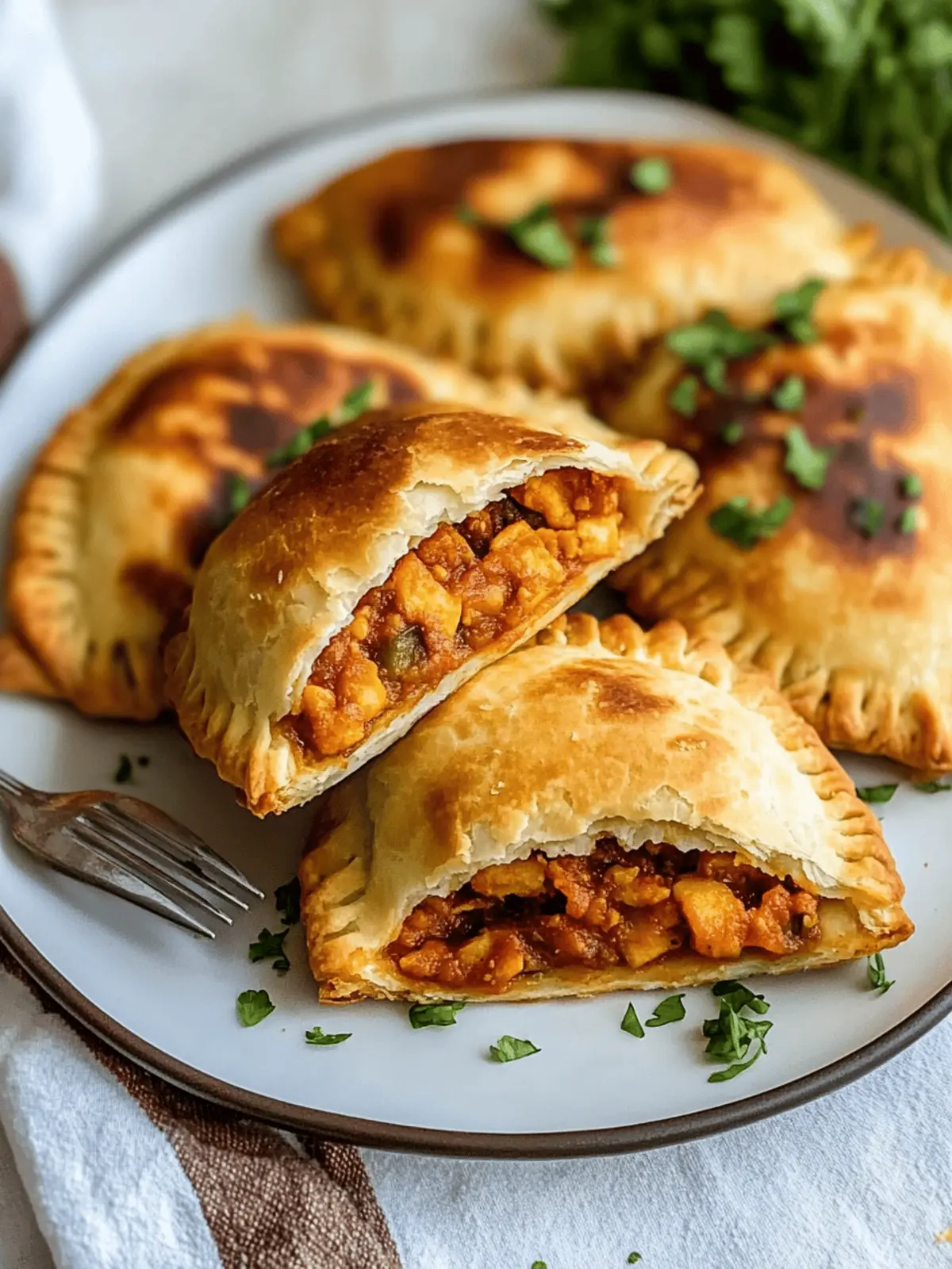 Vegan Pastelitos: Flaky Delights for a Festive Feast 2 Vegan Pastelitos