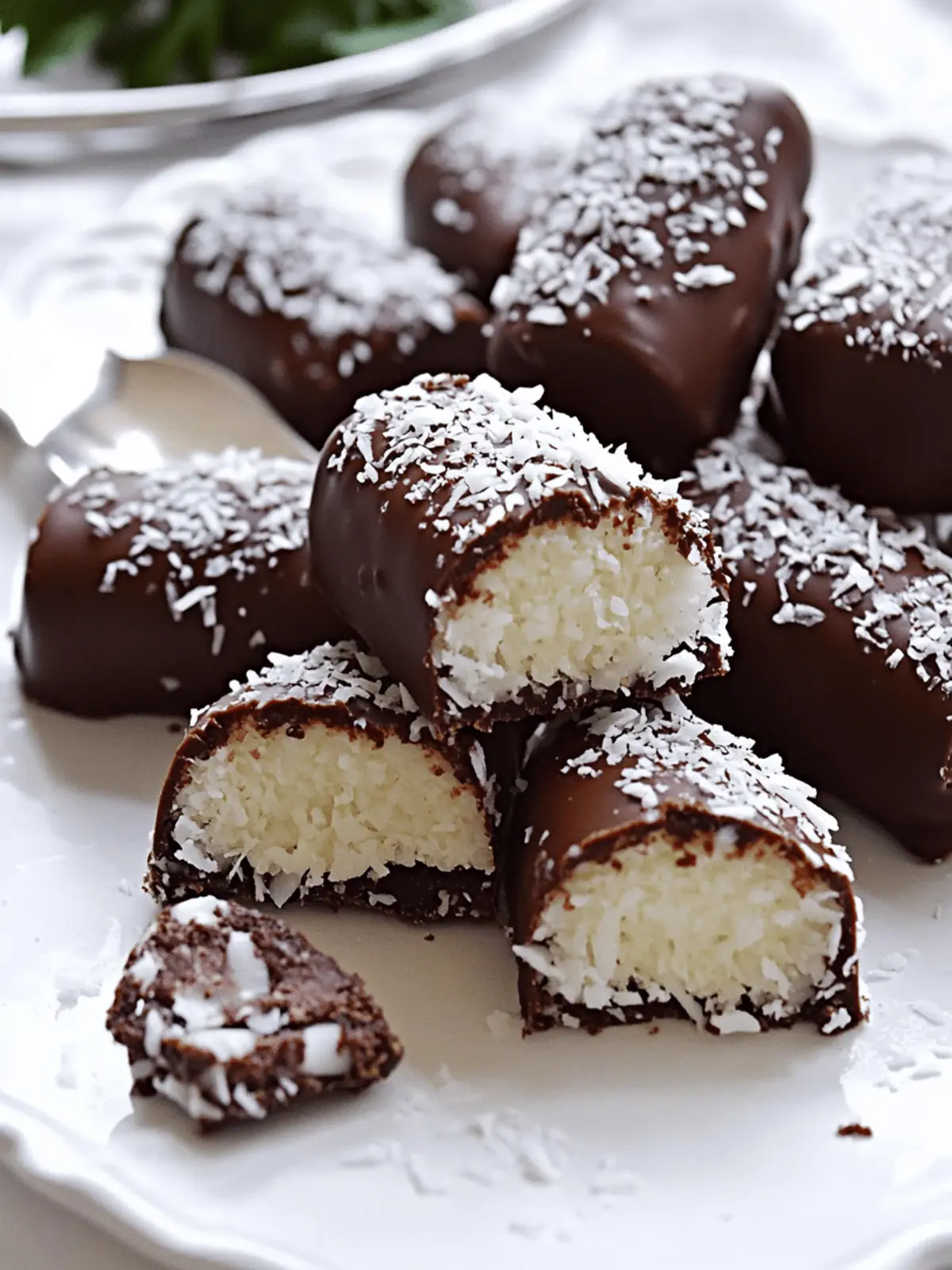 No Bake Chocolate Coconut Bars That Melt in Your Mouth 2 No Bake Chocolate Coconut Bars