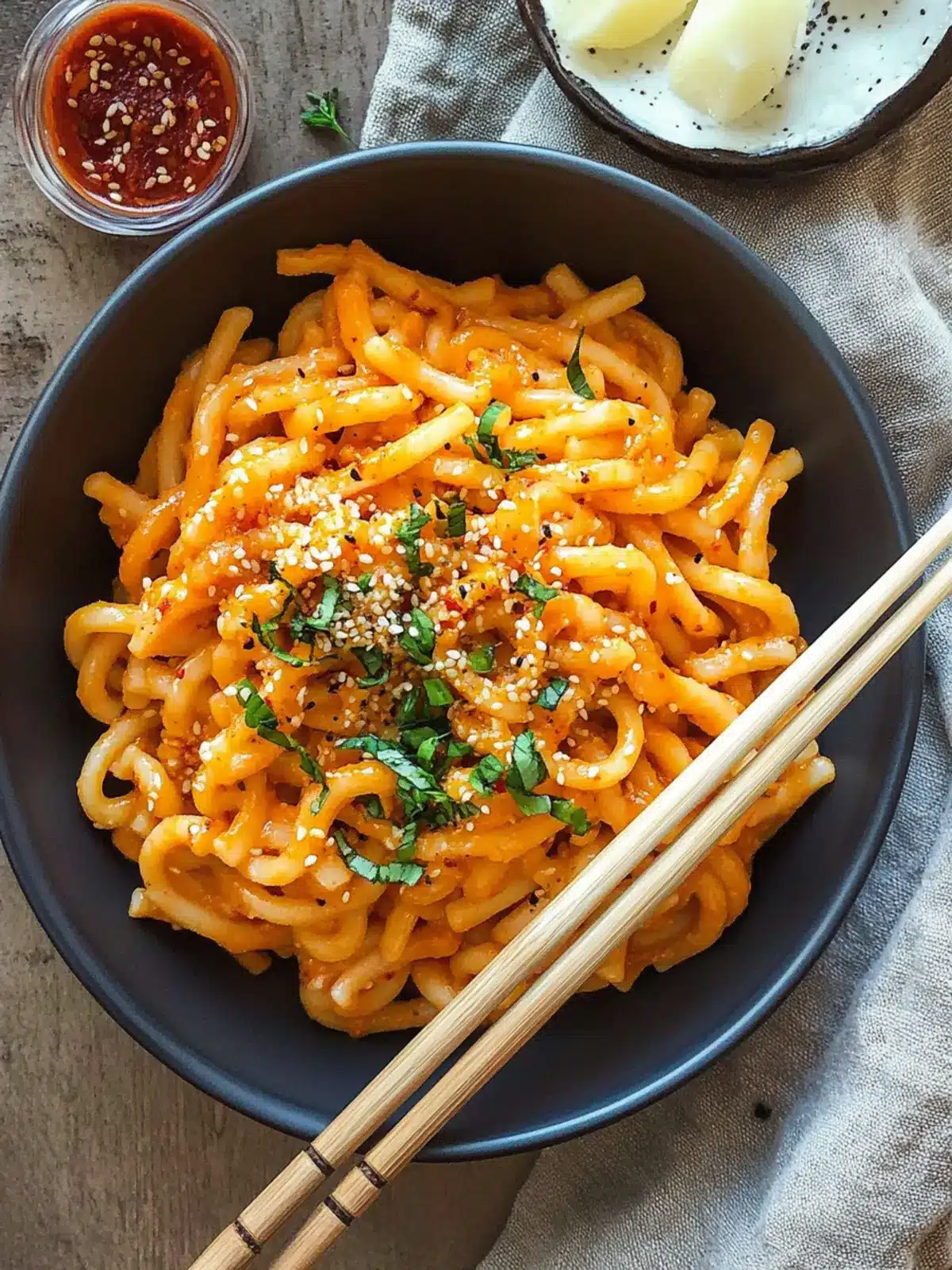 Spicy Gochujang Pasta for a Quick Creamy Dinner Delight 4 Gochujang Pasta