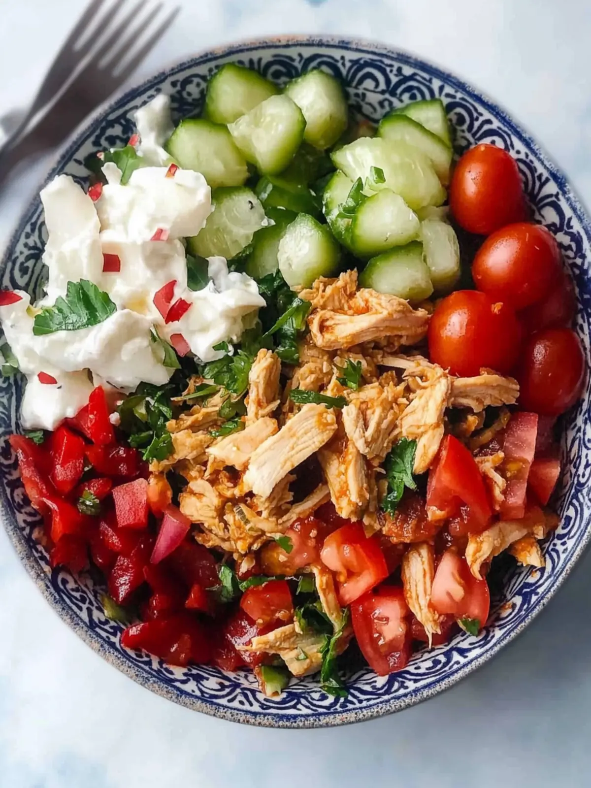 Savory Leftover Chicken Gyros Bowls for Quick Healthy Meals 2 Leftover Chicken Gyros Bowls
