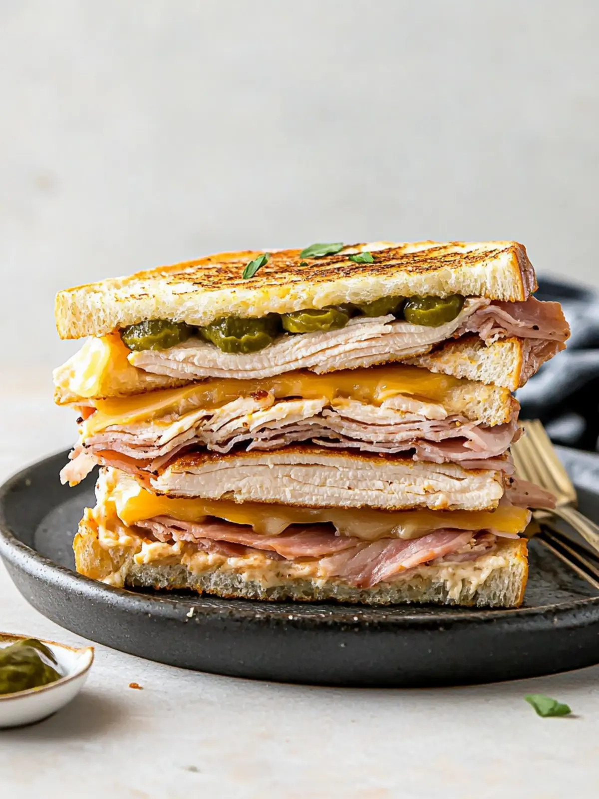 Delicious Turkey Cuban Sandwich: Perfect for Thanksgiving Leftovers 4 Turkey Cuban Sandwich