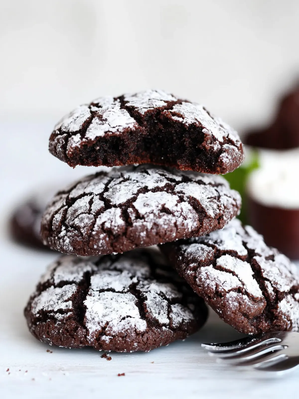 Gluten Free Chocolate Crinkle Cookies: Fudgy Fun for Everyone 3 Gluten Free Chocolate Crinkle Cookies