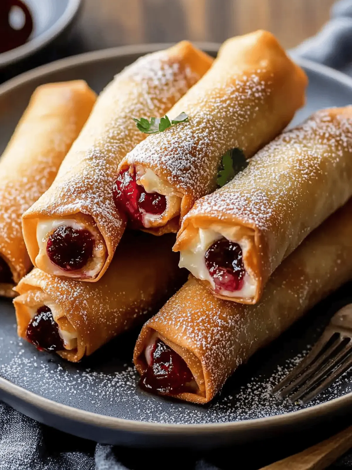 5 Irresistible Reasons to Love Air Fryer Cherry Cheesecake Egg Rolls 3 5 Irresistible Reasons to Try These Air Fryer Cherry Cheesecake Egg Rolls