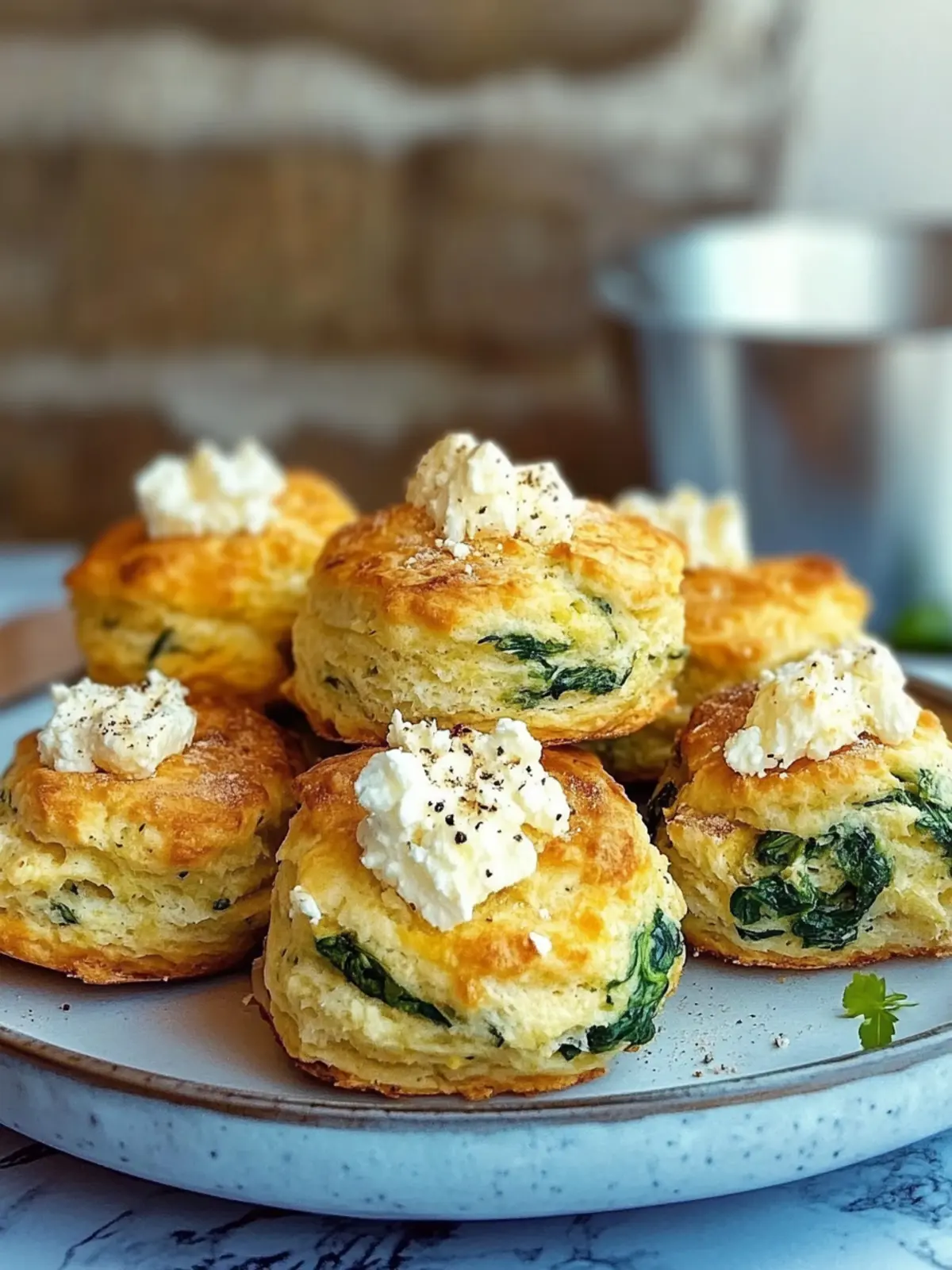Delicious Spinach and Feta High-Protein Breakfast Biscuits You'll Love 4 Spinach and Feta High-Protein Breakfast Biscuits You ll Love