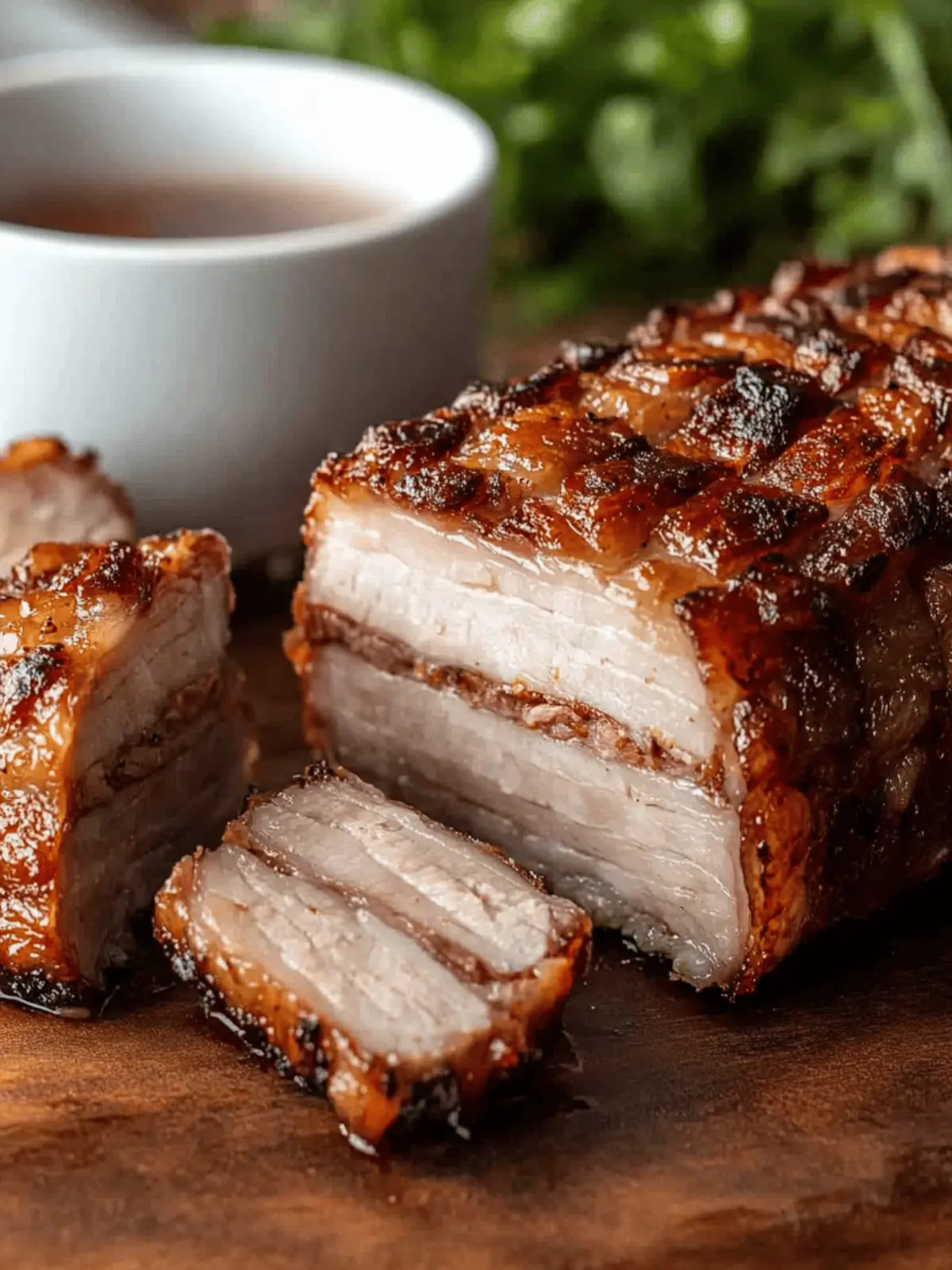 Irresistibly Crispy Roasted Pork Belly with Herb Marinade 2 Roasted Pork Belly