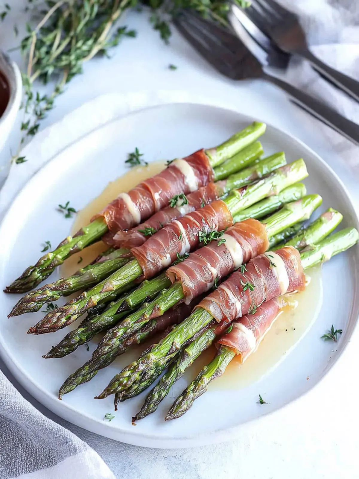 Savory Prosciutto Wrapped Asparagus: A Simple Delight 4 Prosciutto Wrapped Asparagus
