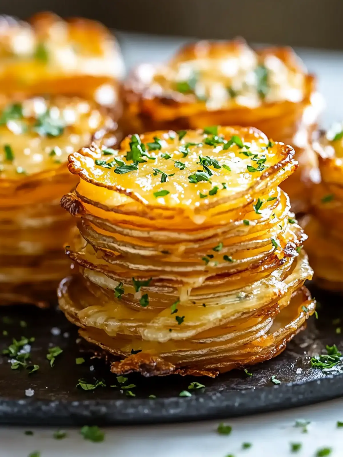 Crispy Cheesy Potato Stacks That Will Steal the Show 4 Irresistible Crispy Cheesy Potato Stacks