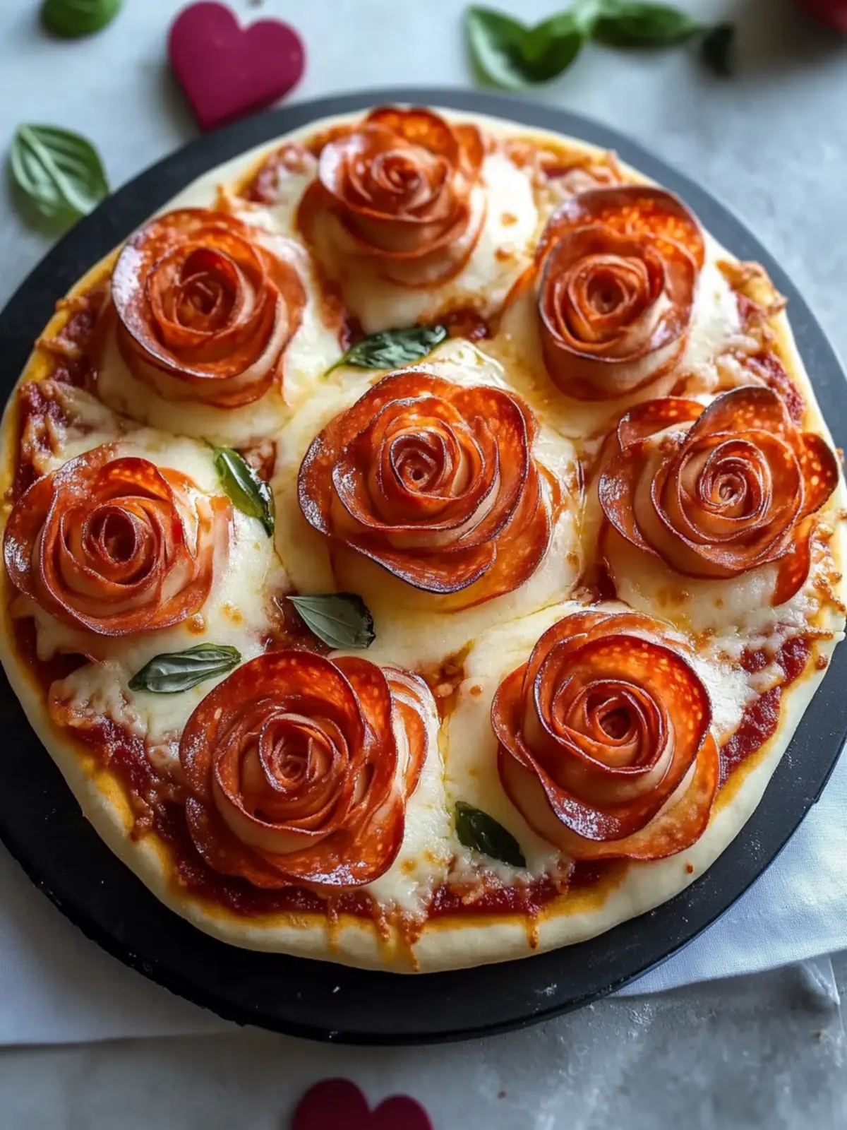 Creative Easy Pizza Roses for Valentine s Day That Wow 4 Easy Pizza Roses for Valentine s Day