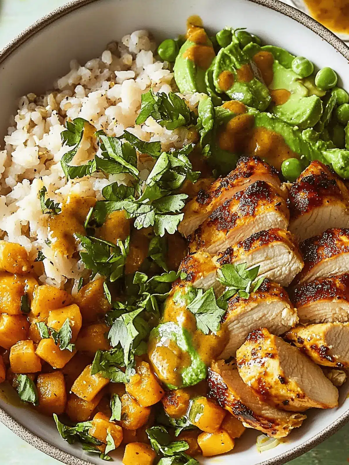 Savory Peanut Chicken Protein Bowls for a Healthy Feast 3 Peanut Chicken Protein Bowls