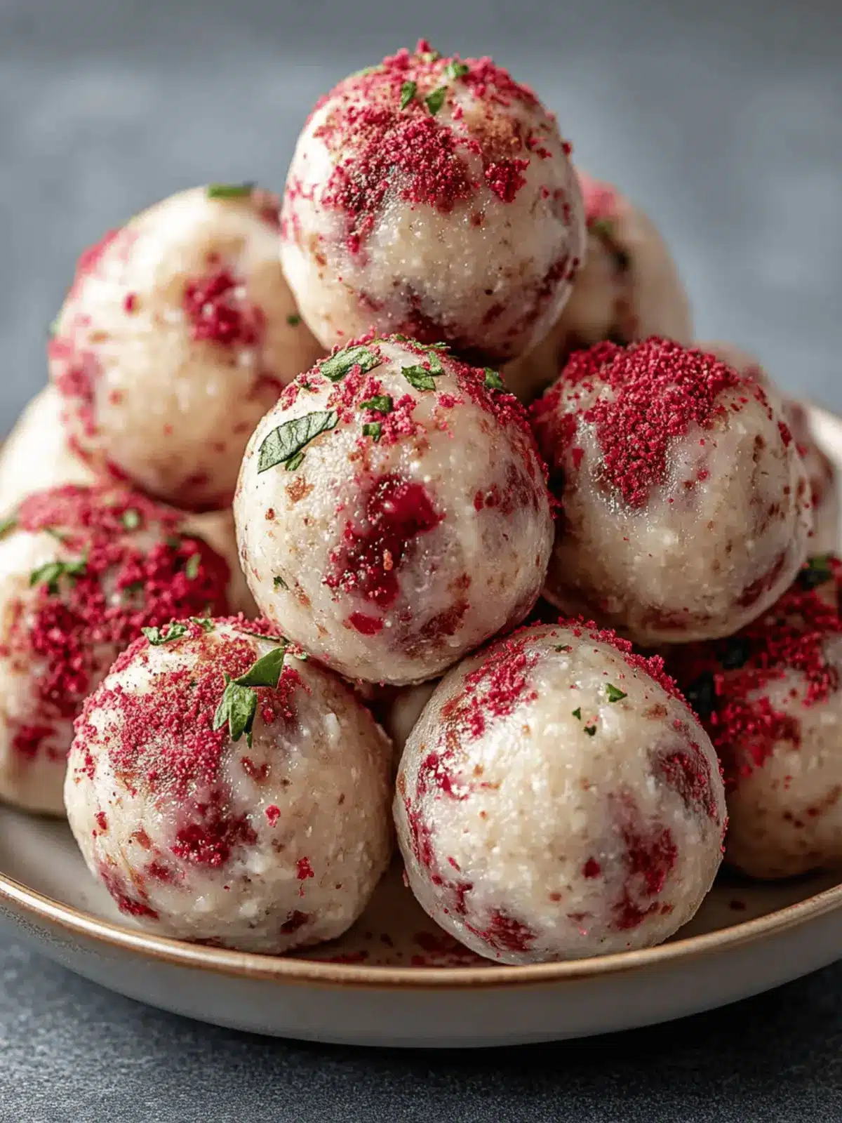 Strawberry Cheesecake Protein Balls: Your Quick No-Bake Delight 4 Strawberry Cheesecake Protein Balls: The Ultimate No-Bake Recipe