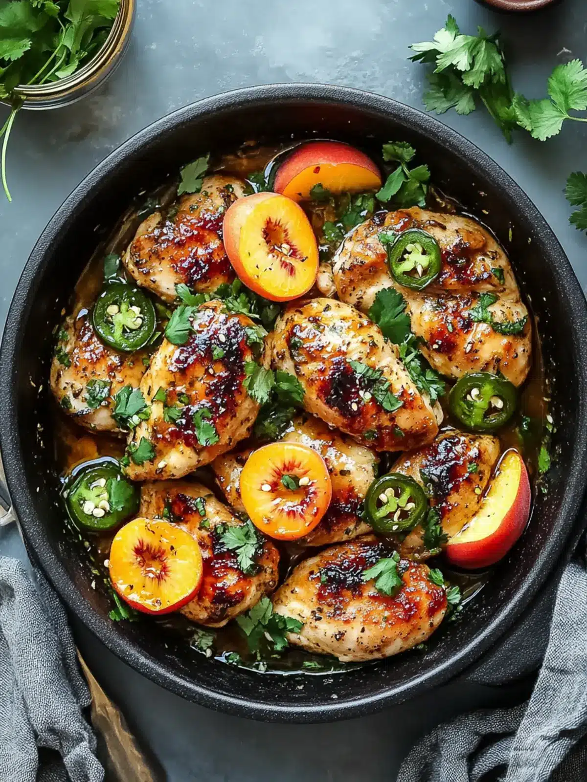Zesty Jalapeno Peach Chicken: A Flavorful Dinner Adventure 3 Jalapeno Peach Chicken