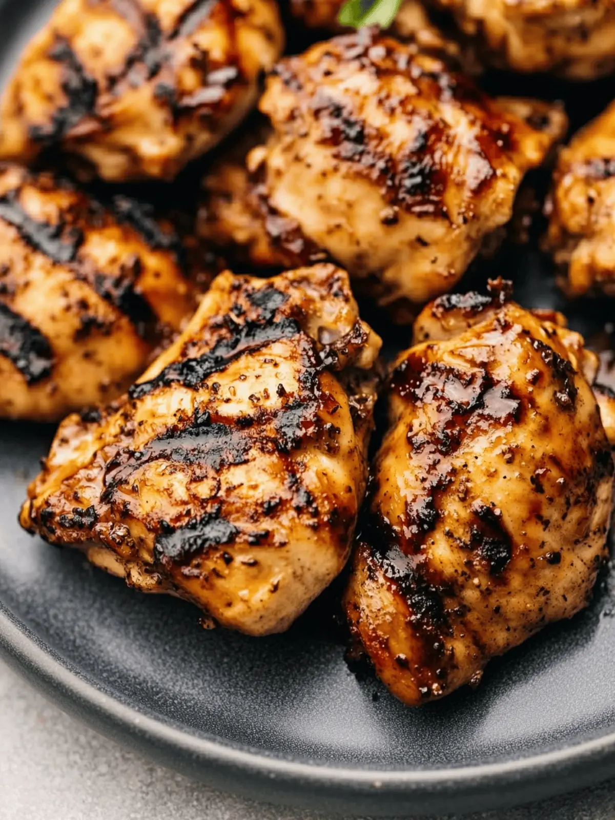 Savory Grilled Balsamic Chicken Thighs That Wow Your Tastebuds 2 Grilled Balsamic Chicken Thighs