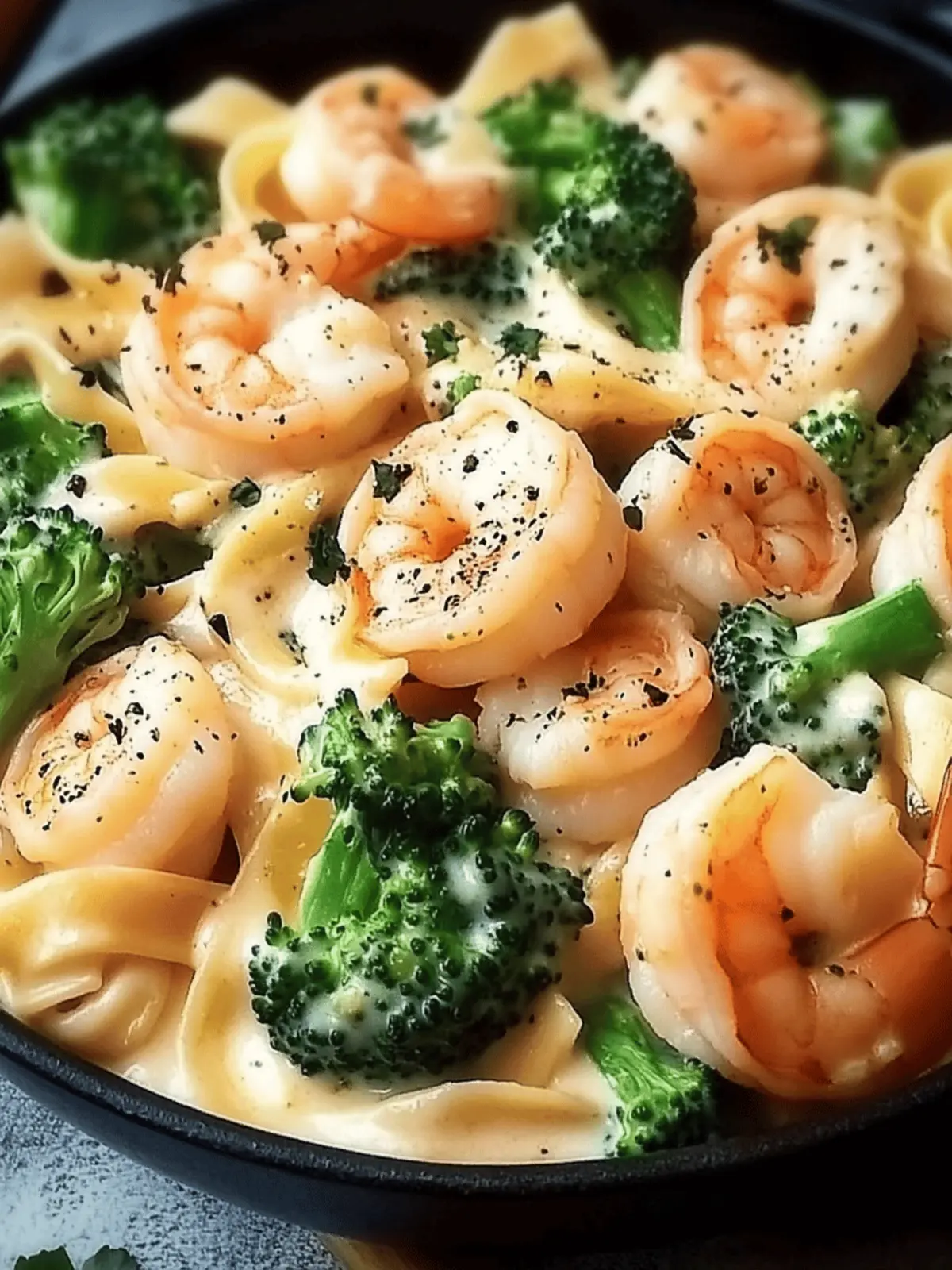 Irresistible Shrimp Broccoli Alfredo Recipe for Cozy Dinners 4 Shrimp Broccoli Alfredo Recipe