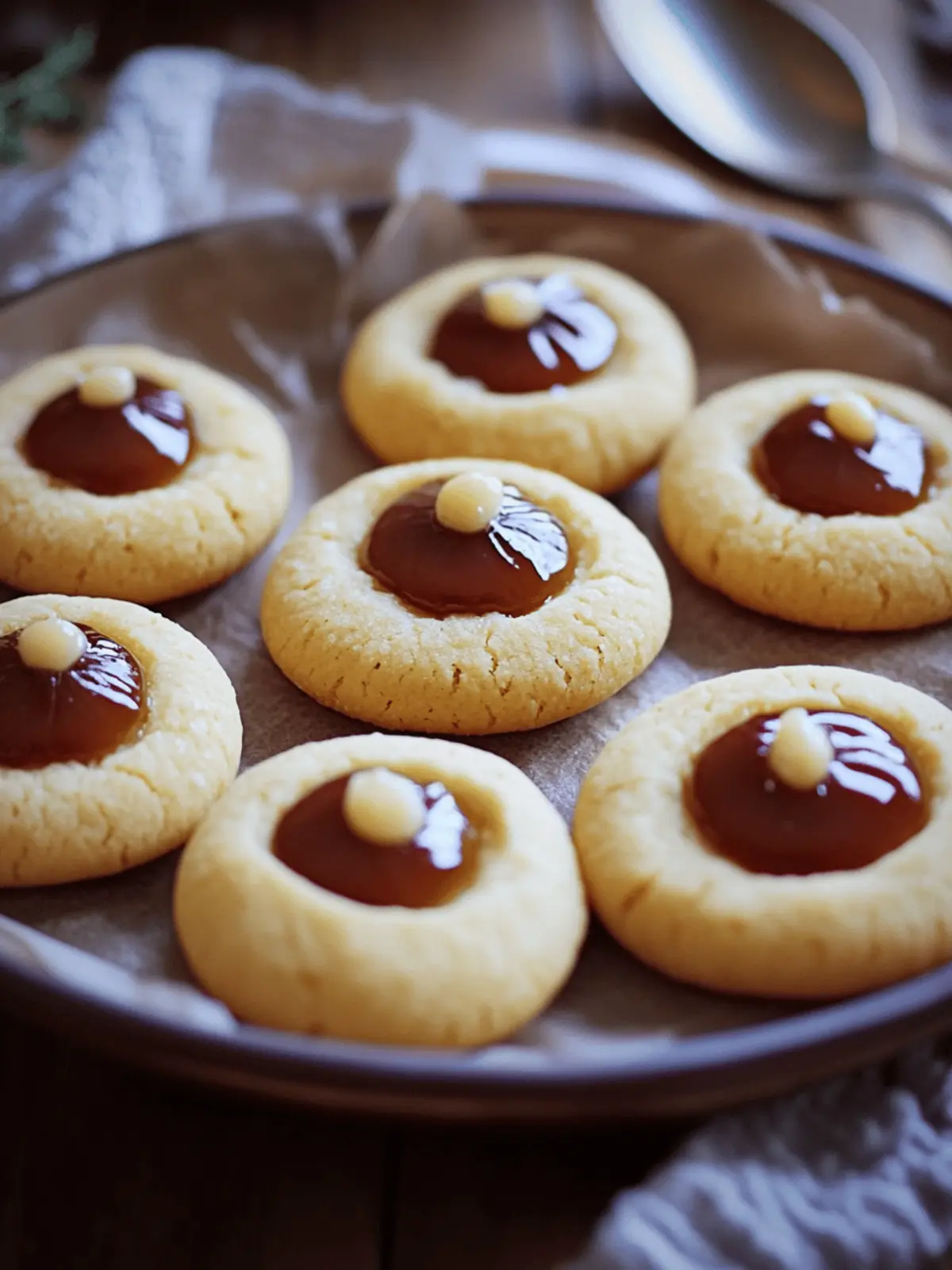 Delicious Dulce de Leche Thumbprint Cookies to Adore 3 Dulce de Leche Thumbprint Cookies