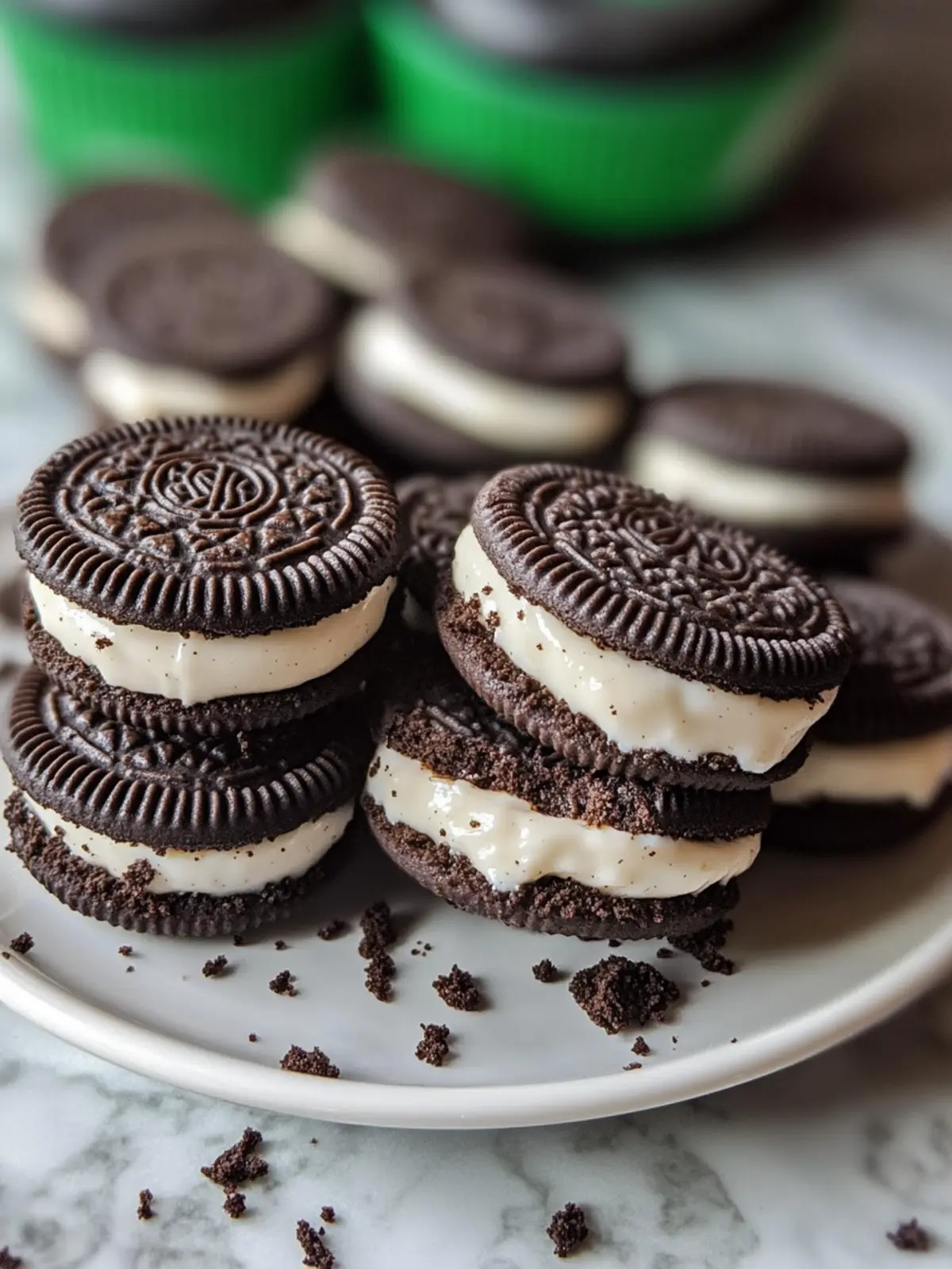 Irresistible Irish Cream Oreos: No-Bake Bliss Awaits 3 Irish Cream Oreos