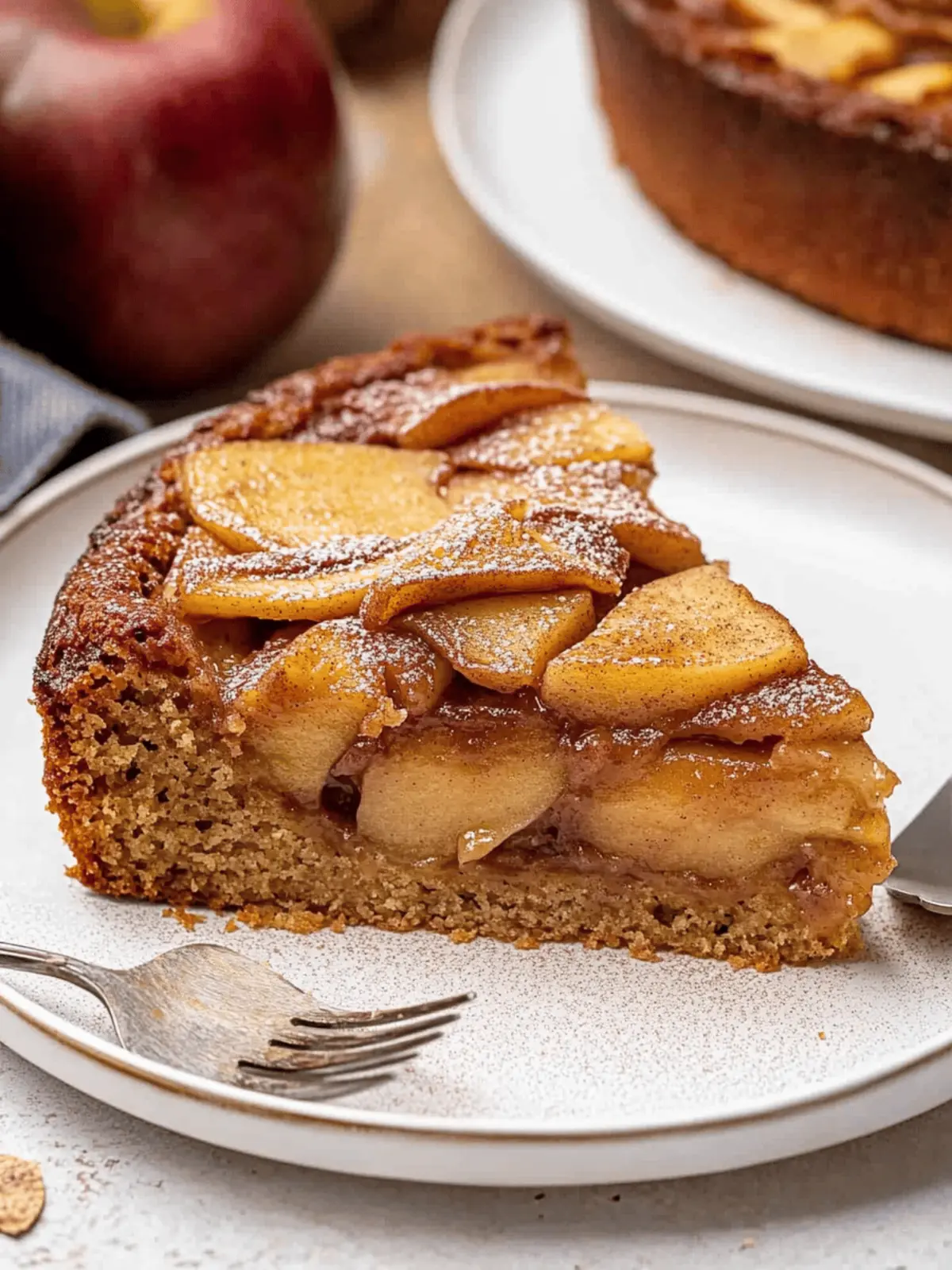 Cinnamon Apple Cake: Easy No-Butter Delight for Fall 4 Cinnamon Apple Cake