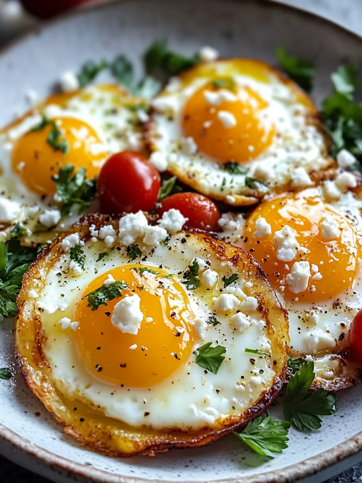 Delicious Crispy Feta Fried Eggs for a Perfect Breakfast Boost 3 Crispy Feta Fried Eggs