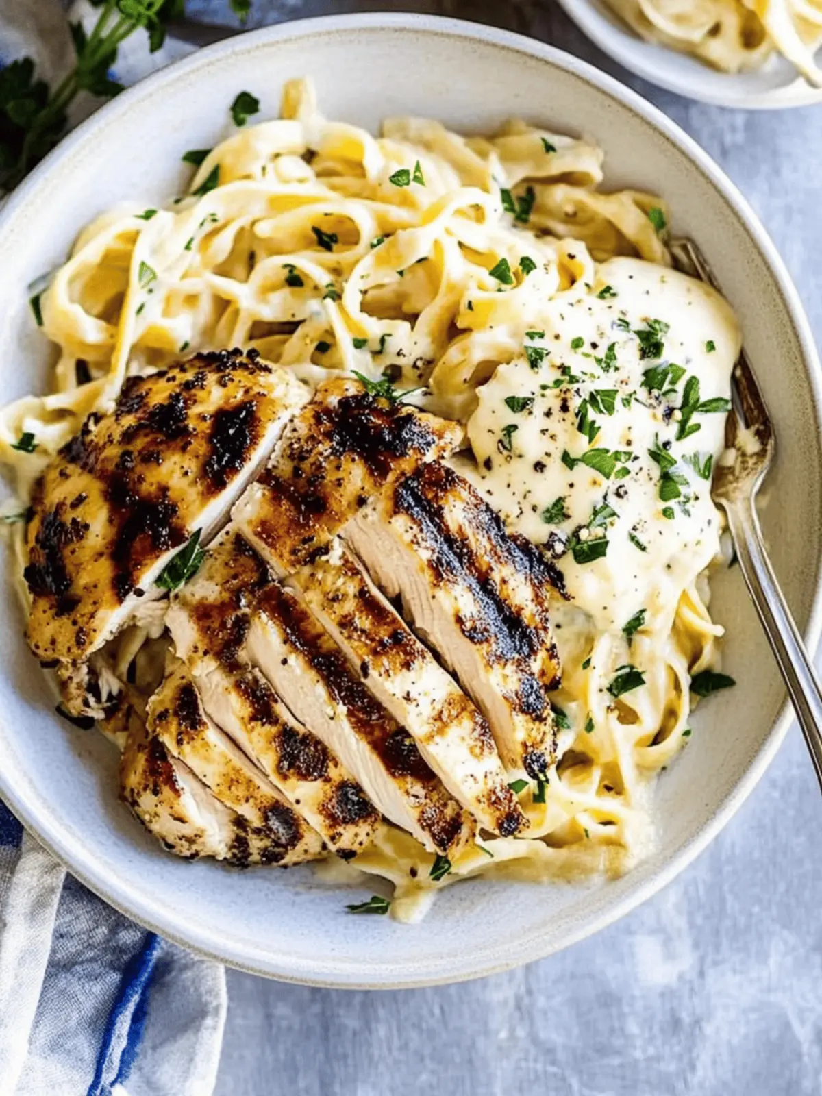 Delicious Grilled Chicken Alfredo for Ultimate Comfort Food 2 Grilled Chicken Alfredo