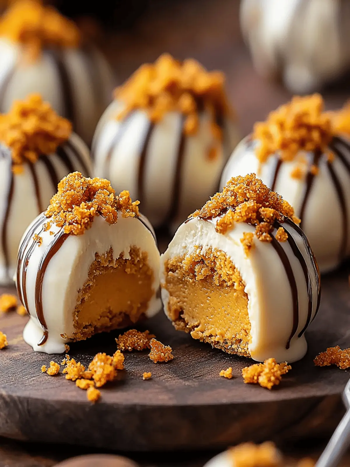 No-Bake Pumpkin Cheesecake Balls: Your Easy Fall Indulgence 2 No-bake Pumpkin Cheesecake Balls: A Quick Fall Dessert Delight