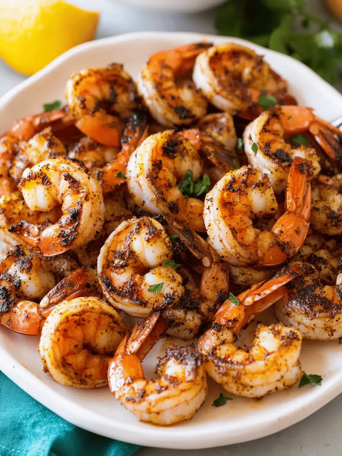 Savor Quick Blackened Shrimp with Bold Cajun Flavor 2 Blackened Shrimp