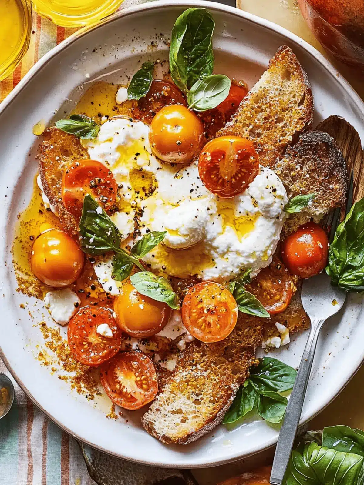 Sun Gold Tomato Caprese with Burrata: A Summer Delight 3 Sun Gold Tomato Caprese with Burrata: A Summer Delight