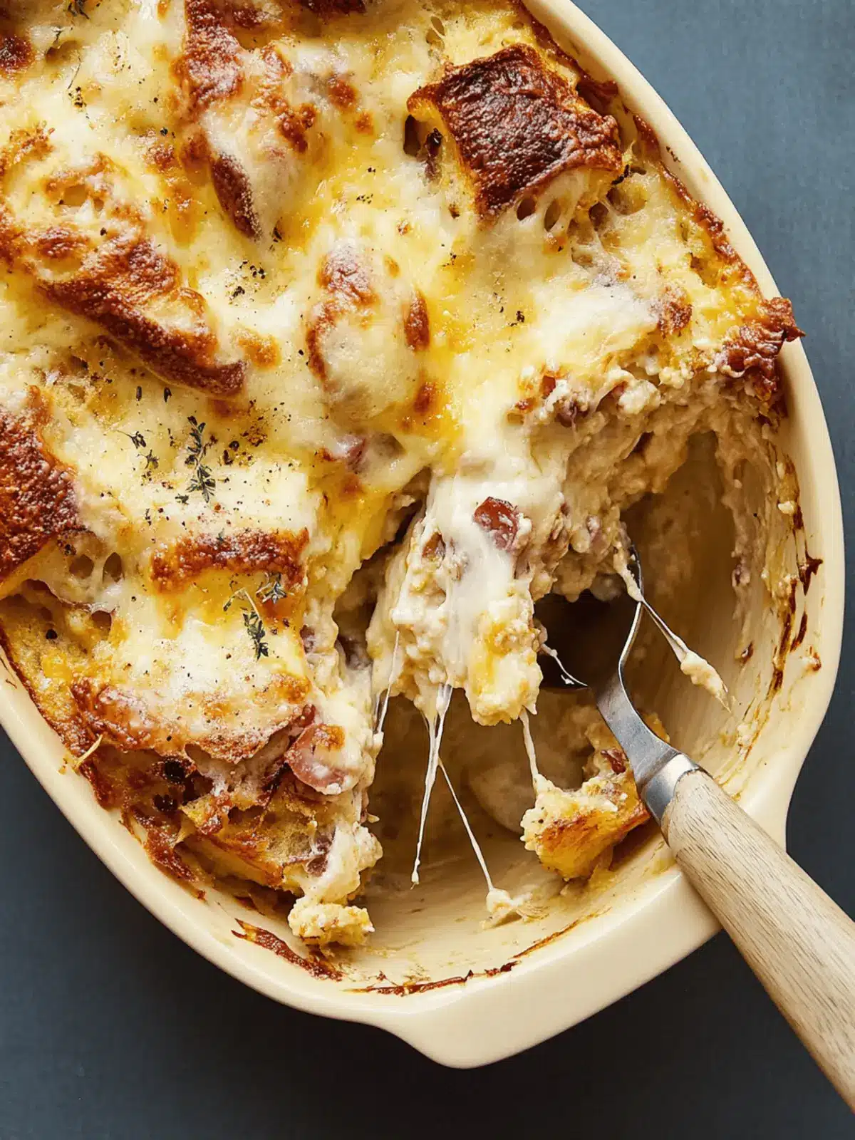 Delicious Croque Monsieur Breakfast Casserole That's a Crowd-Pleaser 3 Croque Monsieur Breakfast Casserole