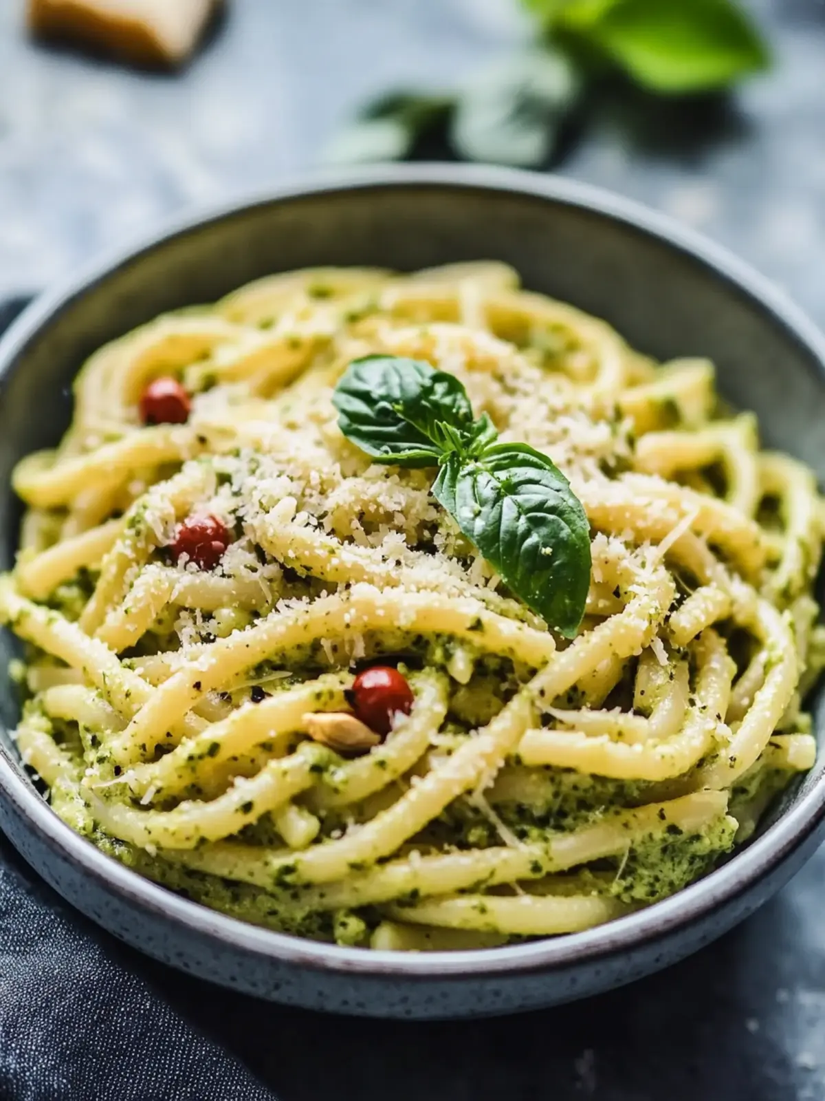 Creamy Vegan Cashew Pesto Pasta Perfect for Quick Dinners 4 Creamy Vegan Cashew Pesto Pasta