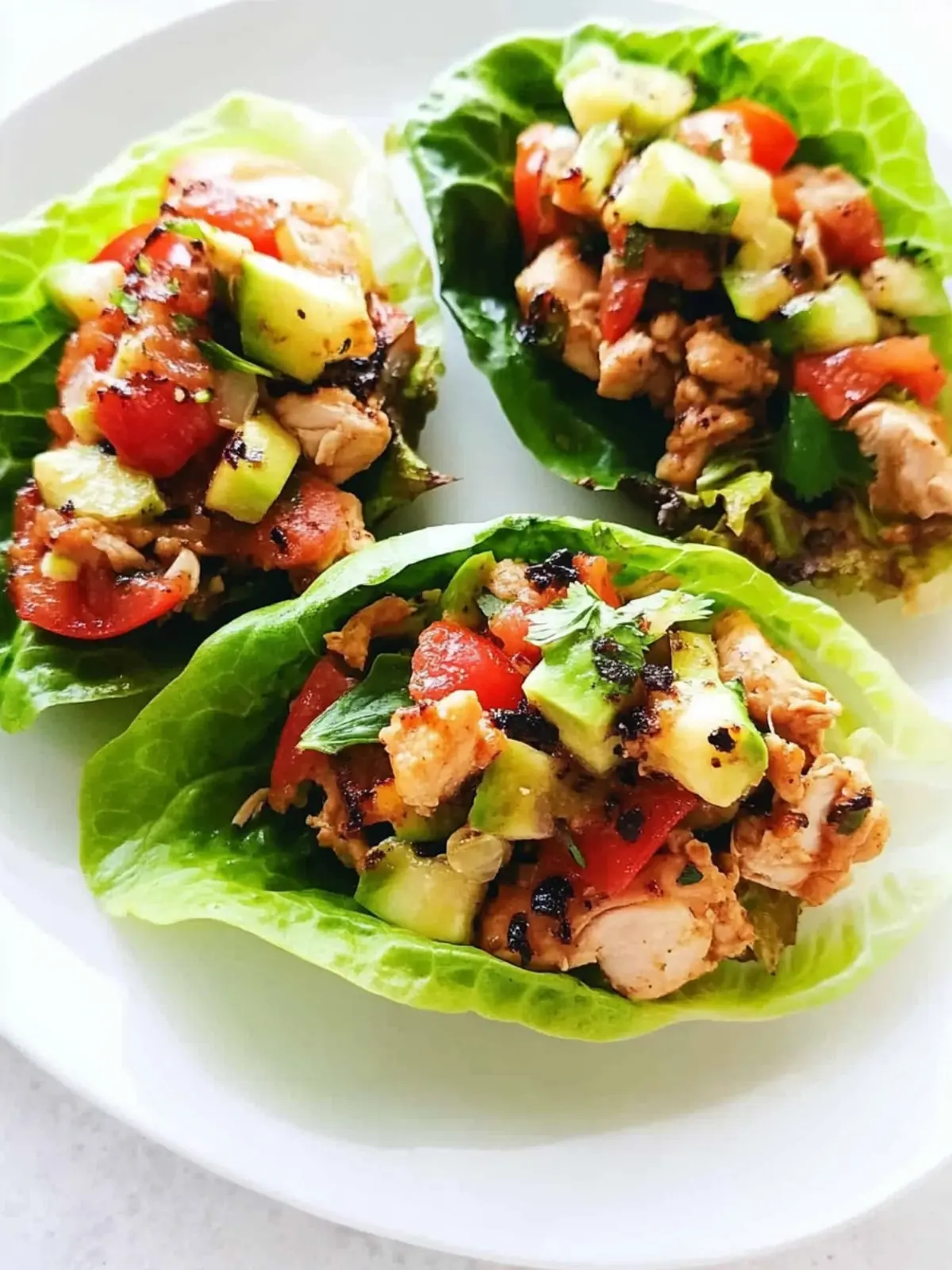 Zesty Chicken Lettuce Wraps Recipe for Healthy Meal Prep 3 Chicken Lettuce Wraps Recipe