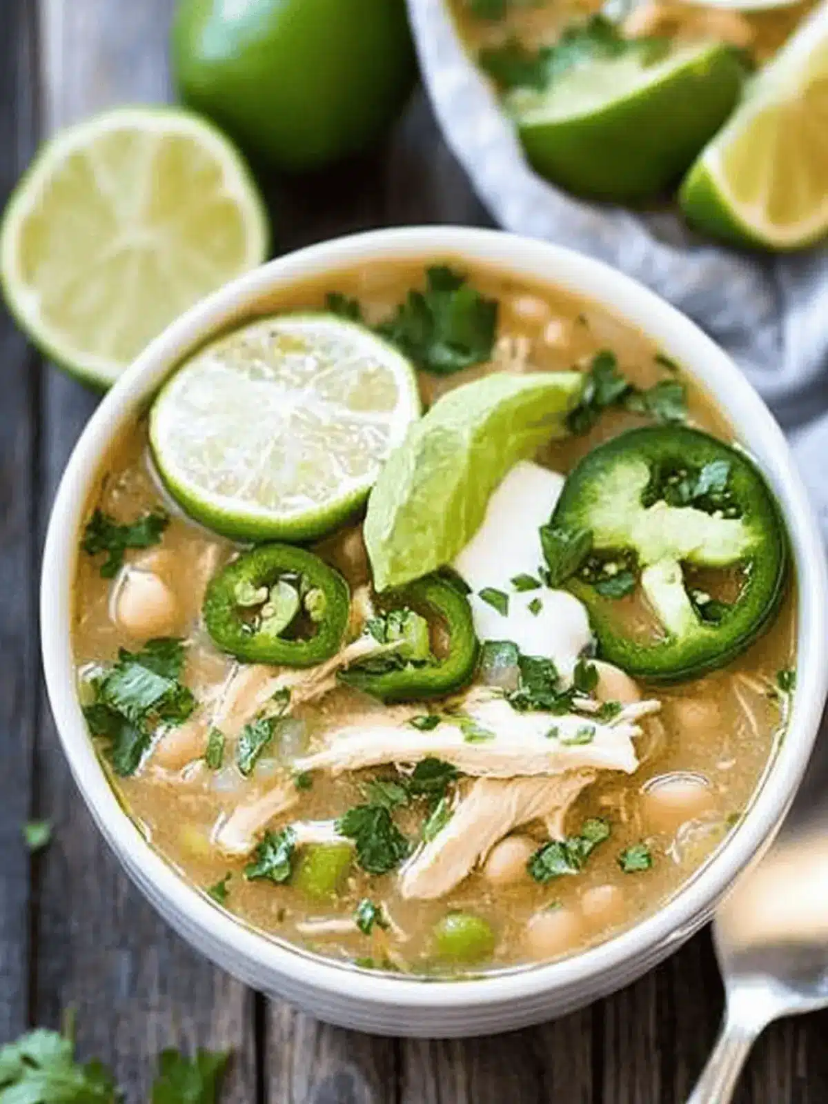 Creamy Crockpot White Chicken Chili for Cozy Weeknight Dinners 2 Crockpot White Chicken Chili
