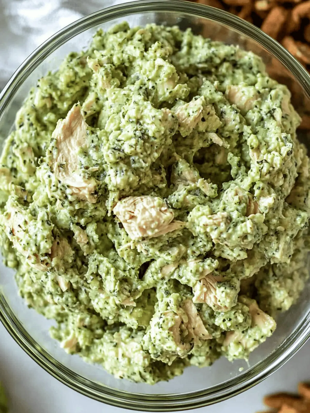 Healthy Green Goddess Chicken Salad Ready in 10 Minutes 2 Healthy Green Goddess Chicken Salad (High-Protein)