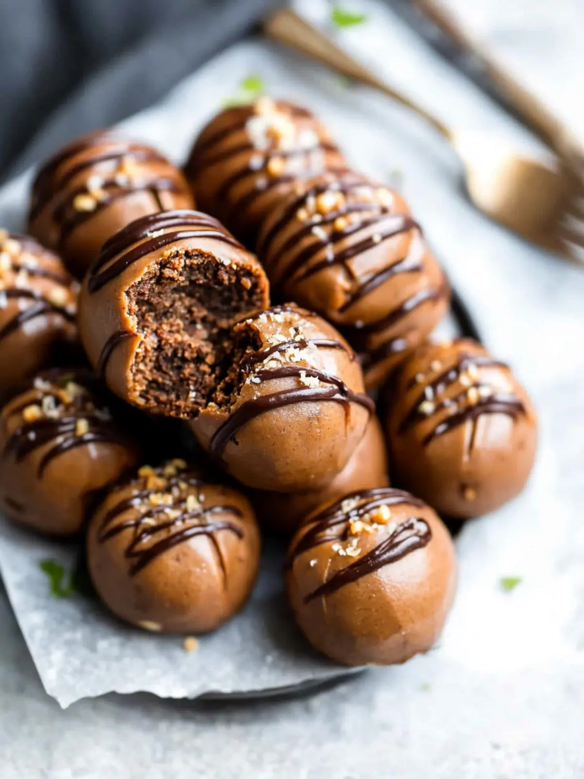 Vegan Chickpea Gingerbread Buckeyes for Guilt-Free Indulgence 3 Vegan Chickpea Gingerbread Buckeyes