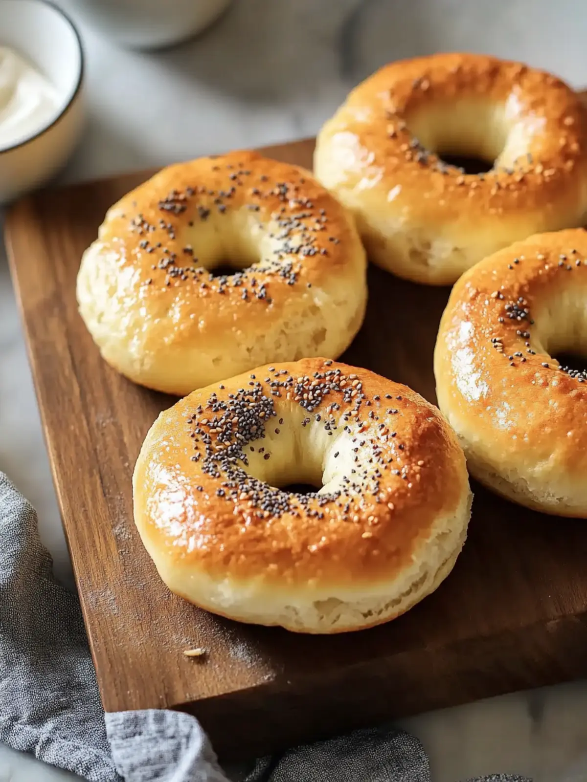 Everything Bagel Protein Bagels: Healthy Homemade Delight 3 Everything Bagel Protein Bagels