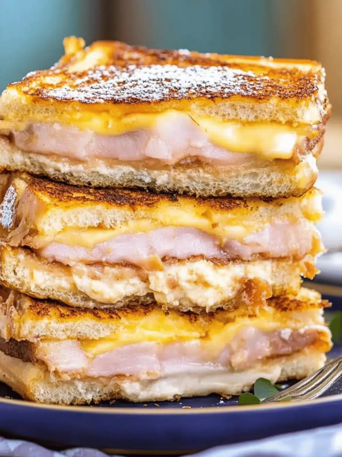 Irresistible Monte Cristo Sandwich: Sweet & Savory Bliss 3 Monte Cristo Sandwich
